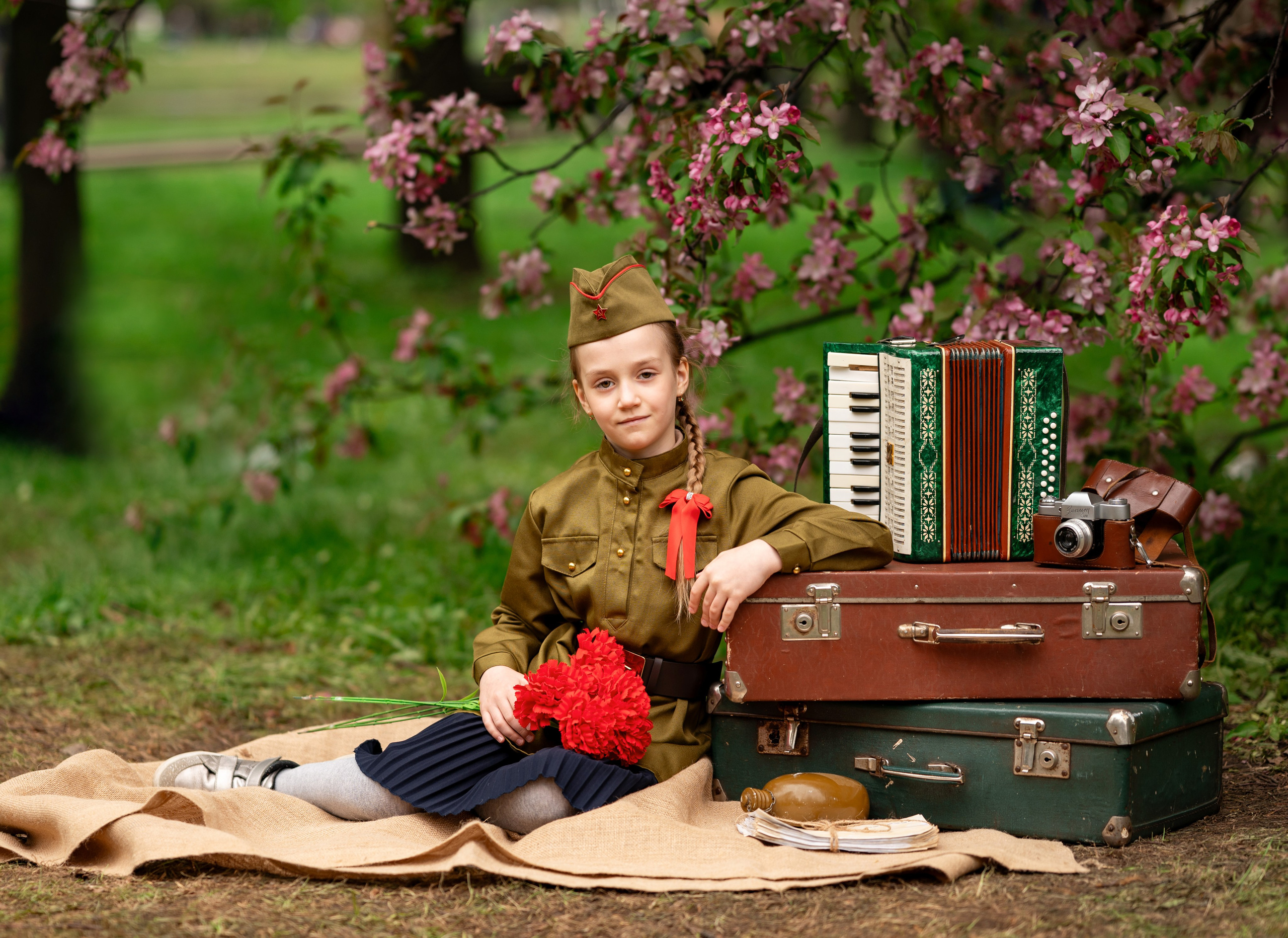 Фотопроет «День победы». Детский и семейный фотограф г. Москва Оксана Катаджи