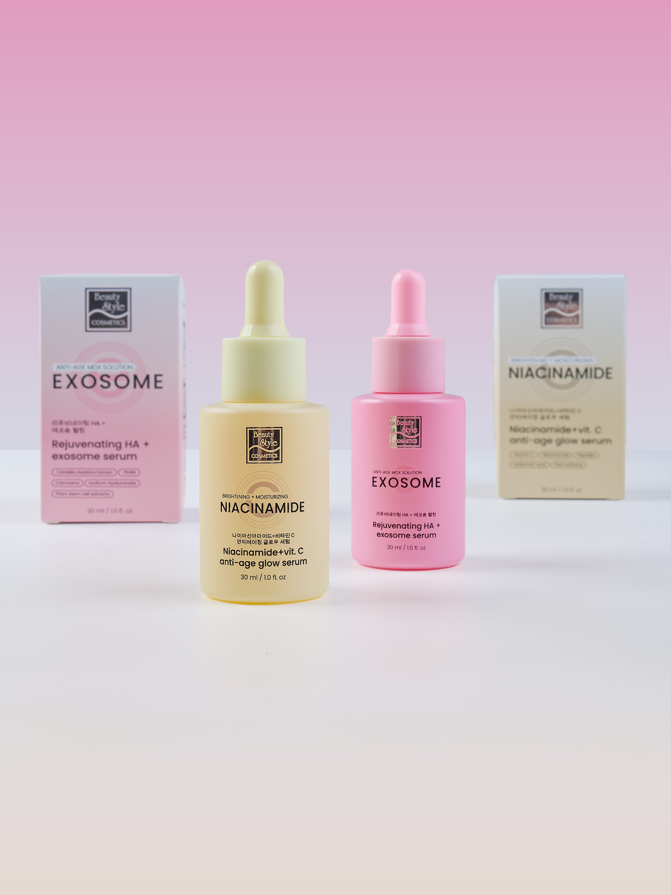 Сыворотки BEAUTY STYLE. Коммерческий фотограф в Москве Билуши Василиса