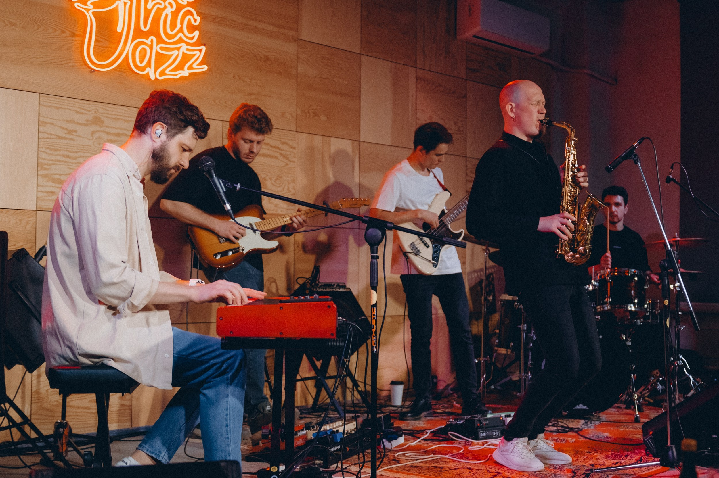 Концерт группы «ORDINATE» в «FABRIC JAZZ». Фотограф Дмитрий Пименов