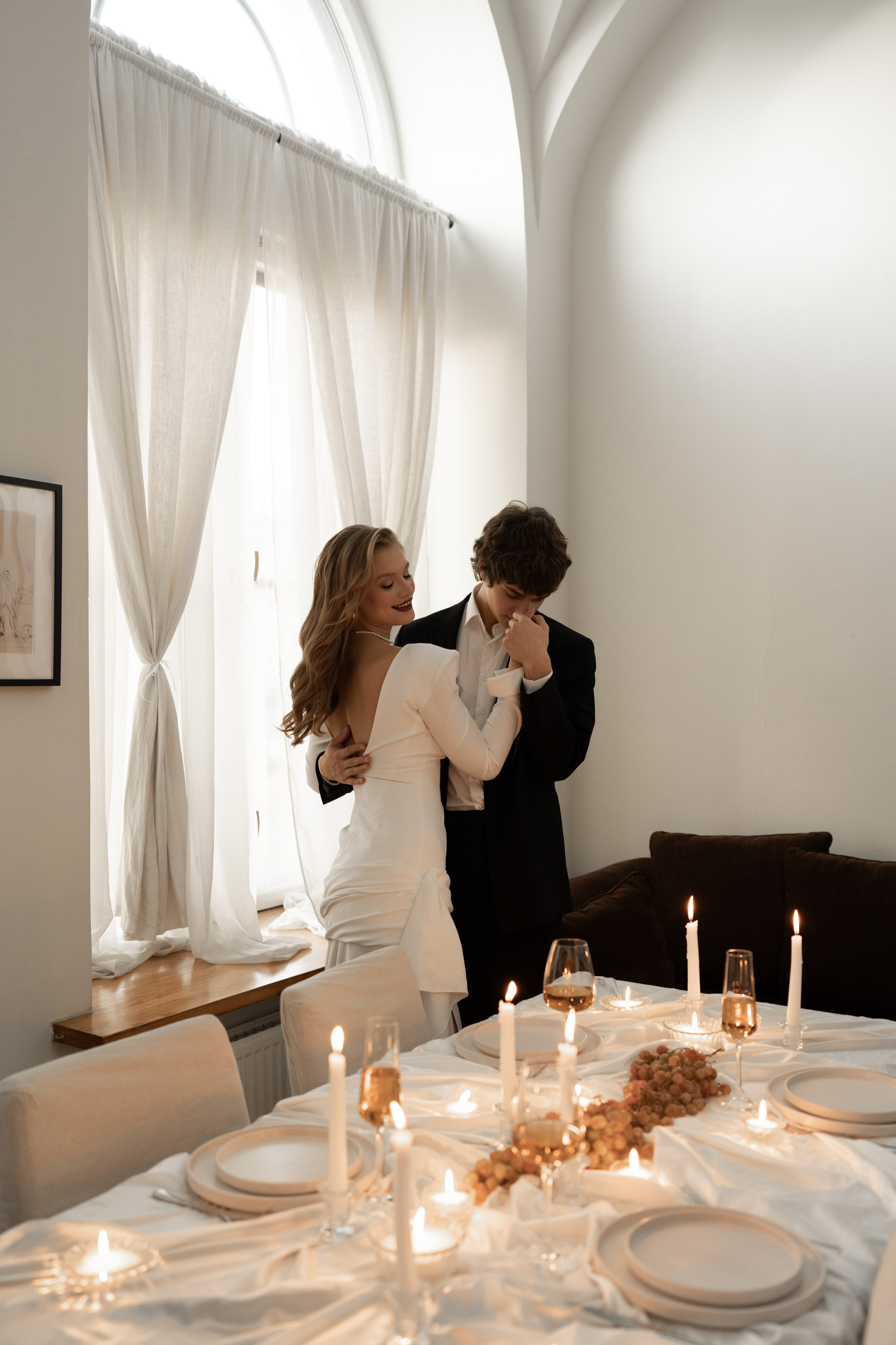 Свадьба, сборы в апартаментах. Фотограф Оксана Шавва