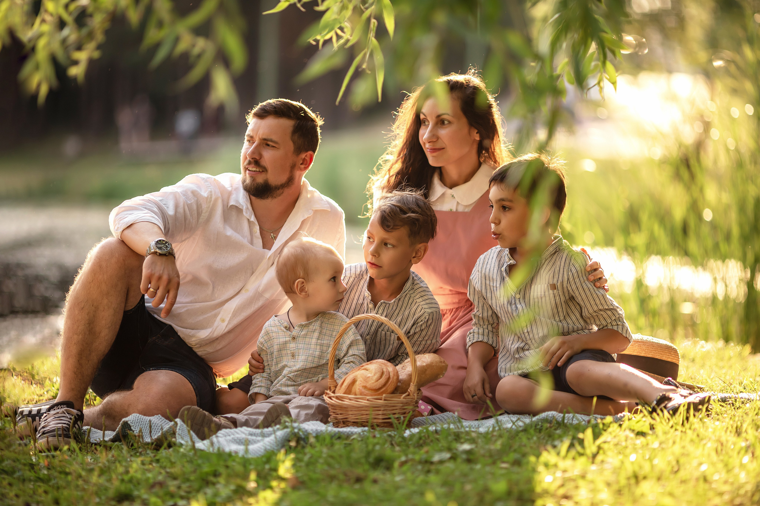 Семейная фотопрогулка. Мила Дементьева семейный и детский фотограф Казань