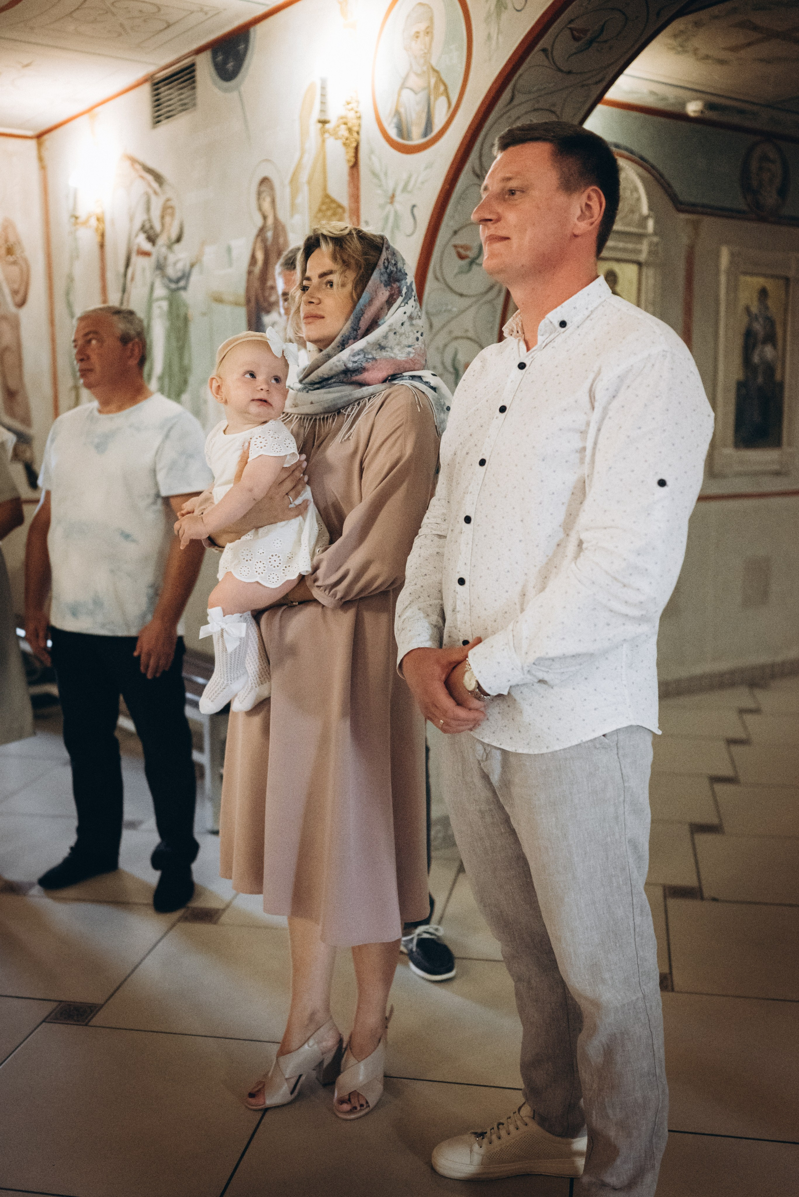 Крещение Василины (Храм Праведной Софии Слуцкой). Семейный фотограф в Минске Дарья Дреко