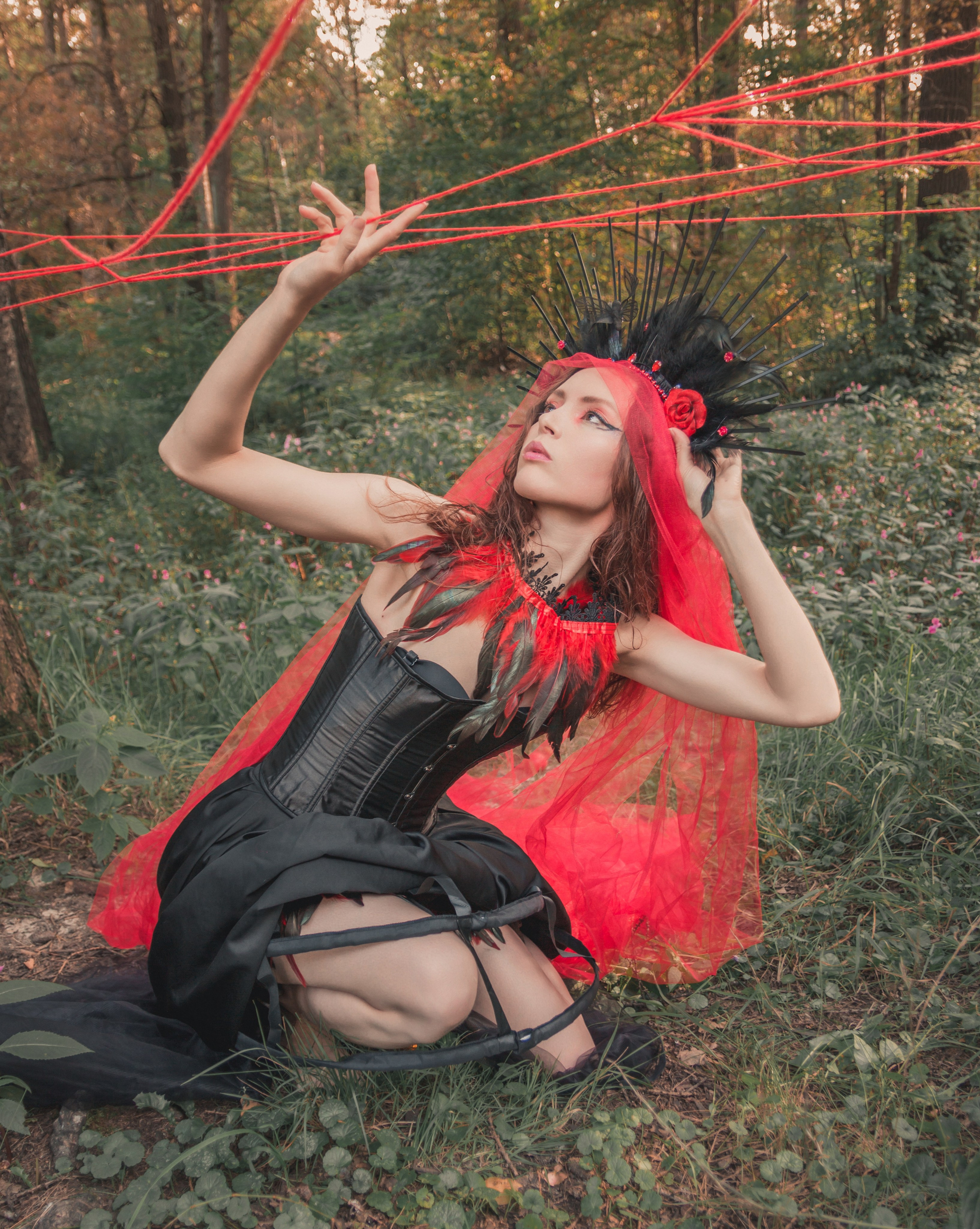 Тематическая фотосессия «Волшебный лес. Ведьма». Фотограф в Москве Виталий Мишкин
