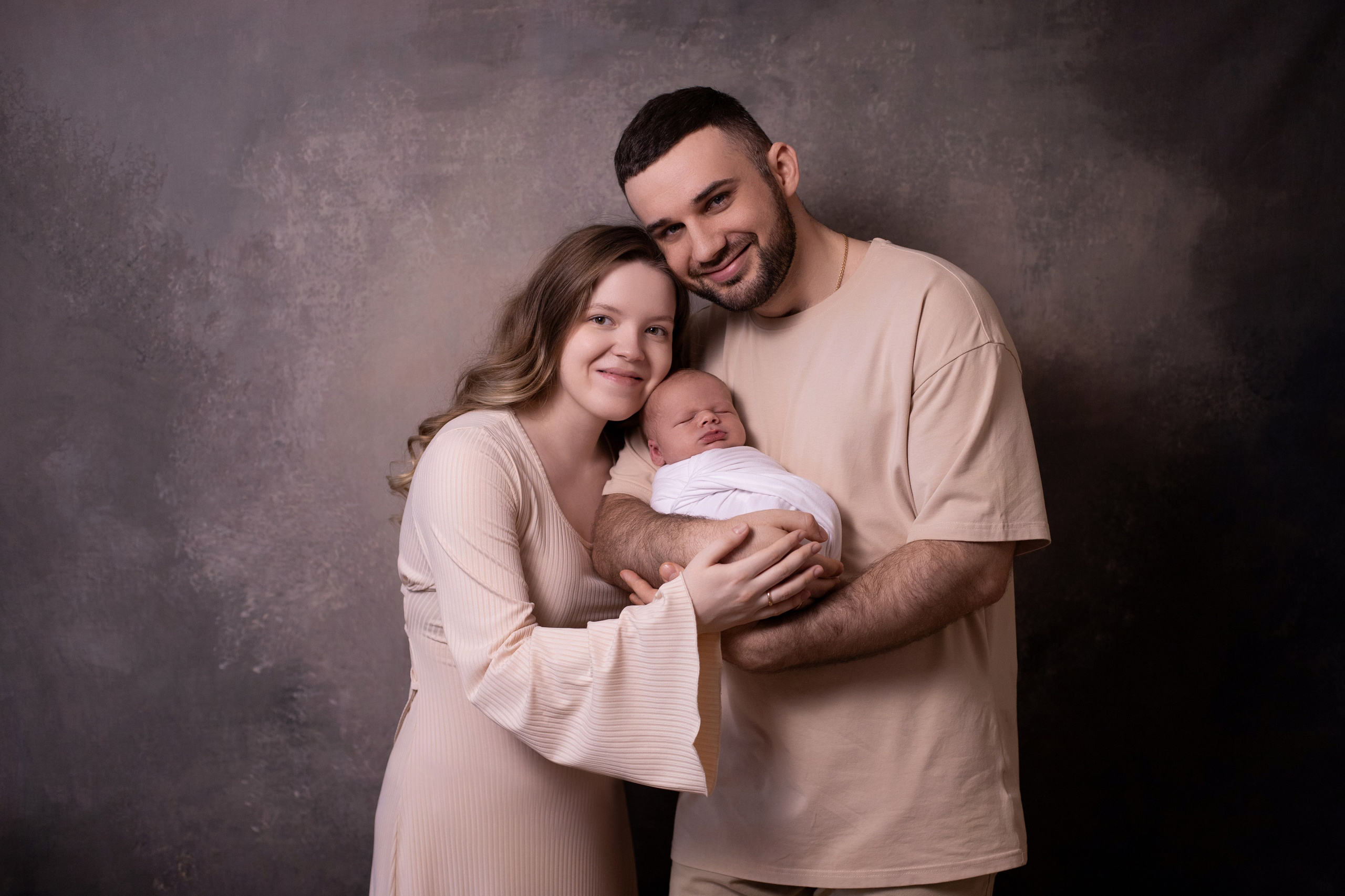 Портретные семейные. Фотограф новорожденных в Москве Кристина Ткач