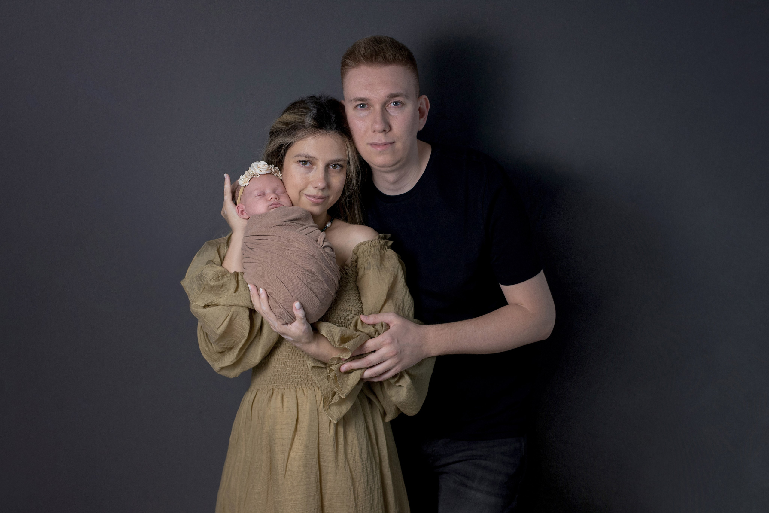 Портретные семейные. Фотограф новорожденных в Москве Кристина Ткач