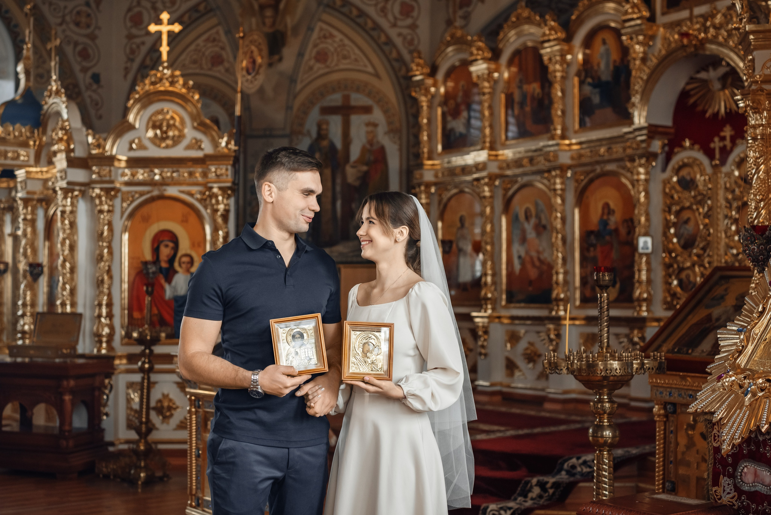 Венчание в храме Иоанна Богослова. Церковный фотограф на Таинство Крещения и Венчания в Оренбурге и Оренбургской области Екатерина Белкина