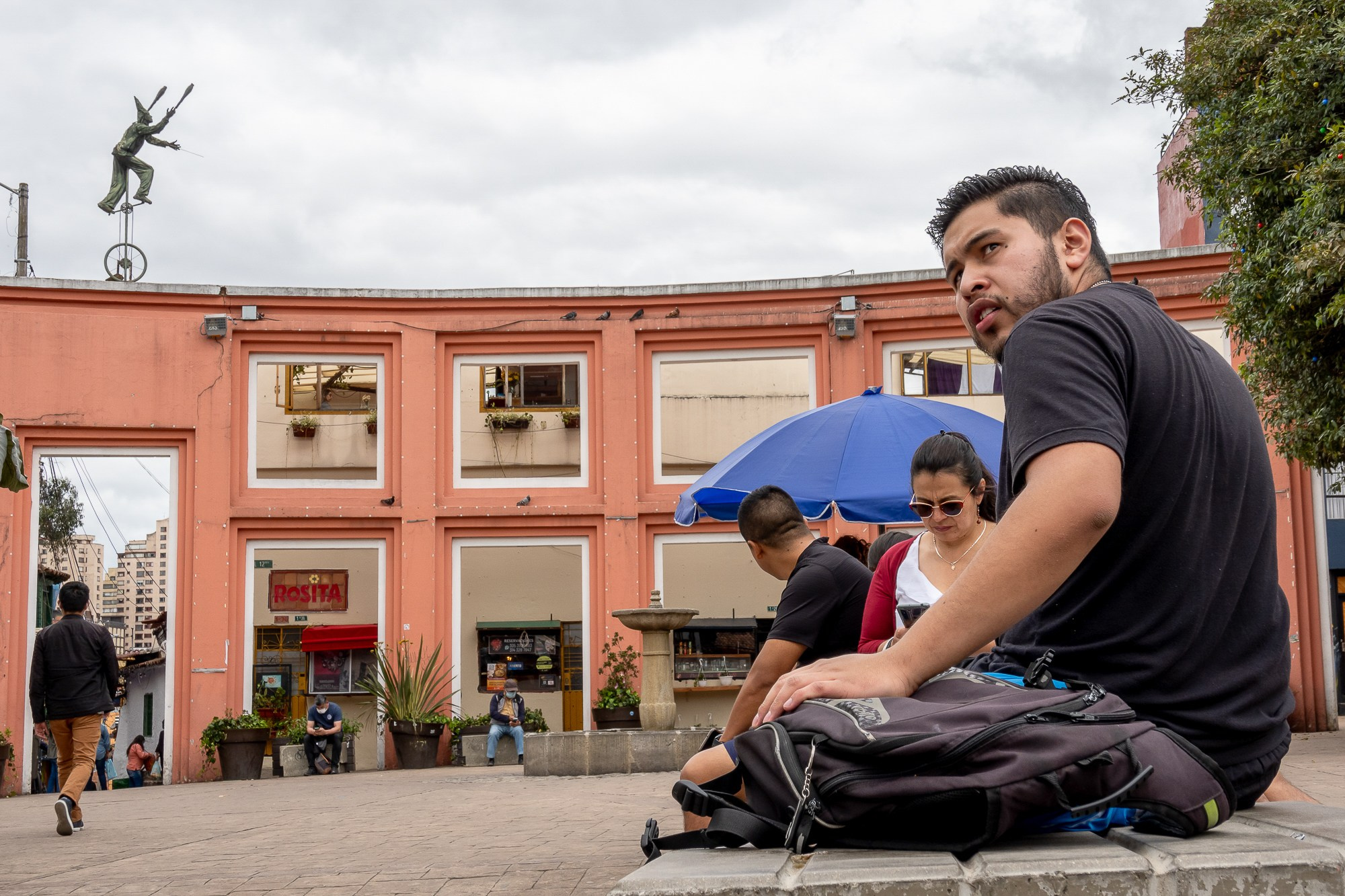 Богота, столица Колумбии. Bogotá, the capital of Colombia. Фотограф Алексей Скоробогатько