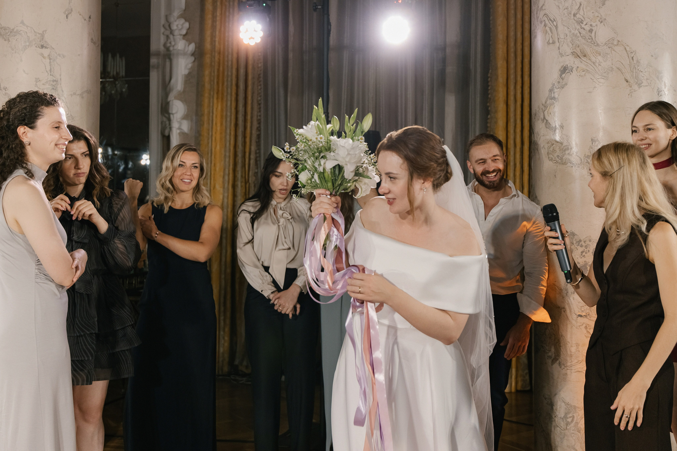 Свадебный банкет в отеле Хилтон Москва Ленинградская. Свадебный фотограф Москва