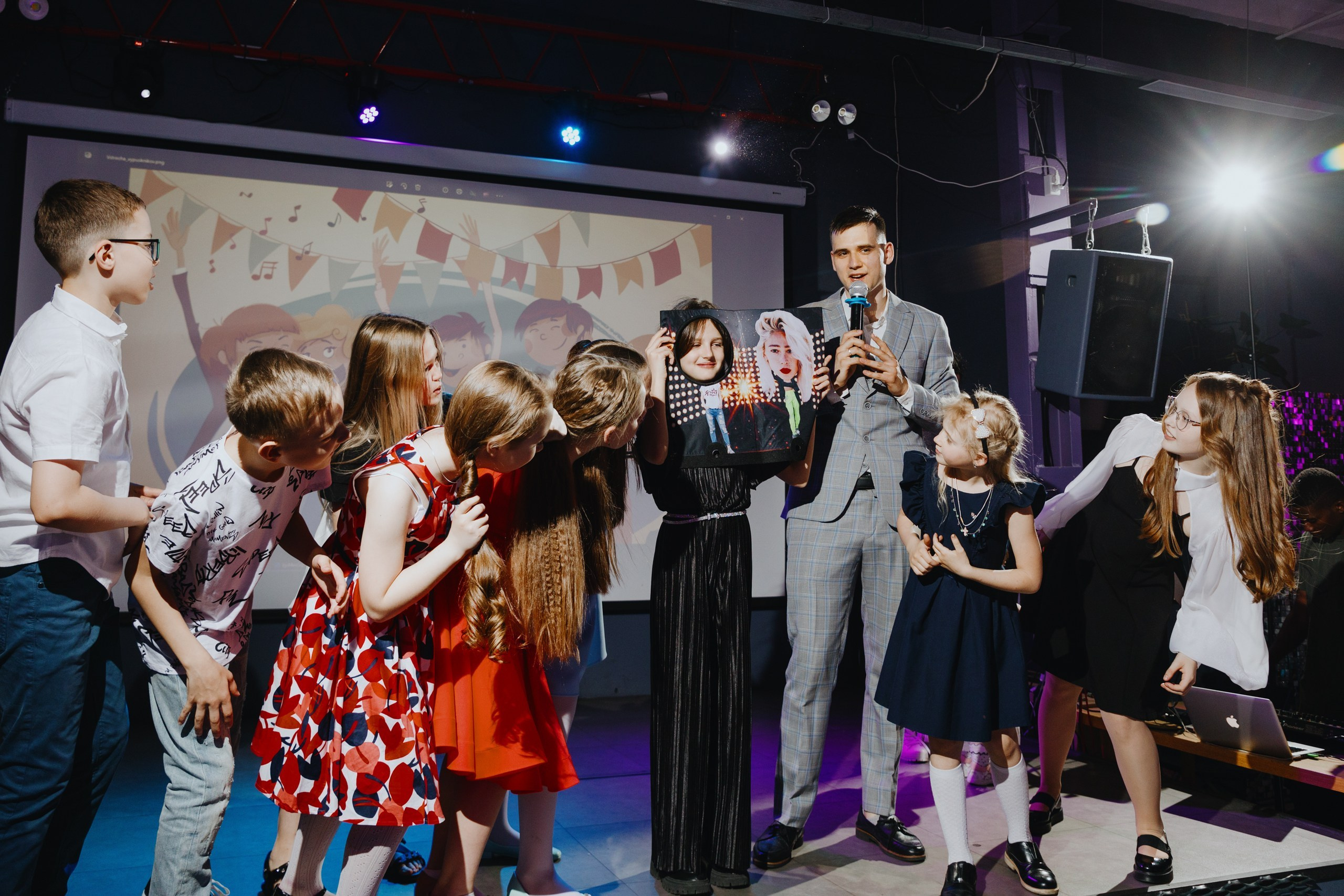 Детский выпускной | Лофт Com.Nata. Фотограф Илья Чернов