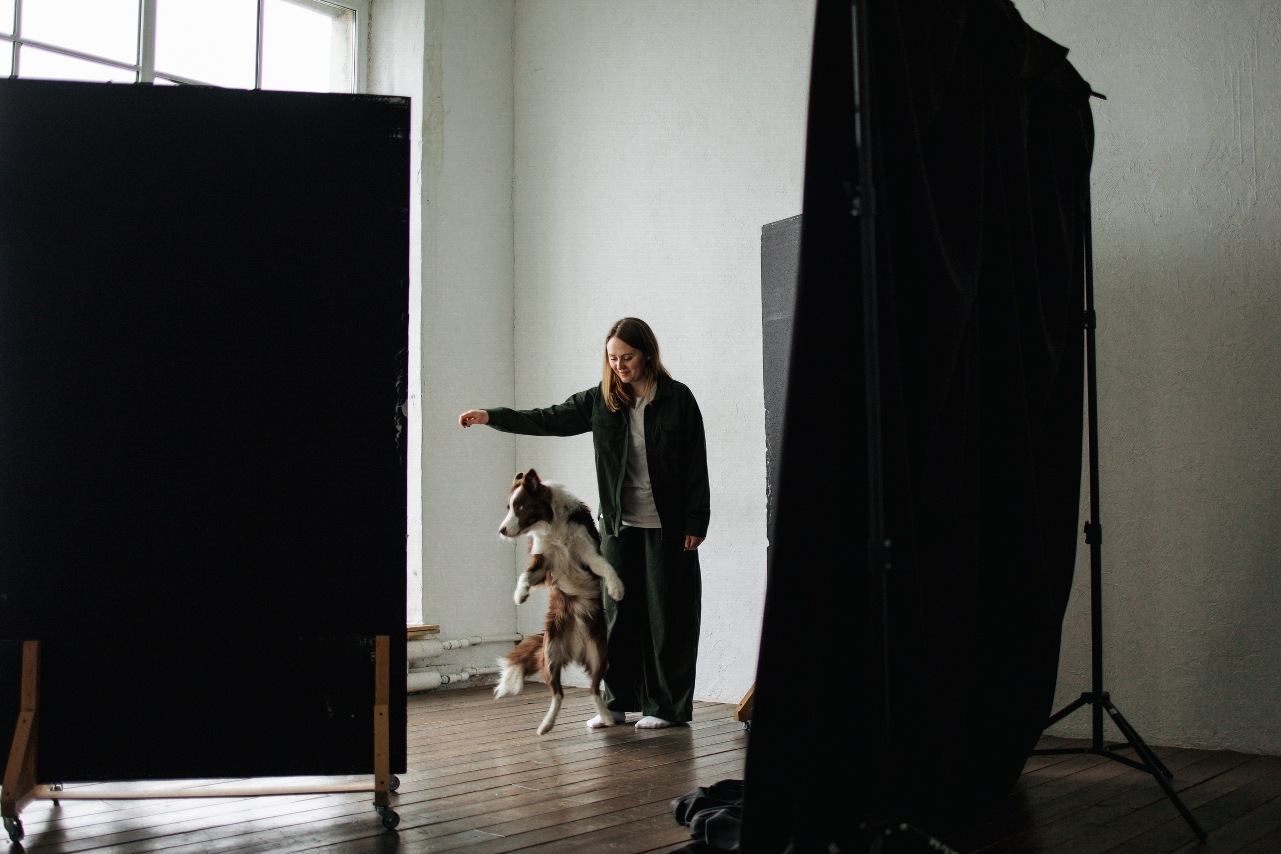 Настя и Симба. Фотограф — Анималист | Санкт-Петербург