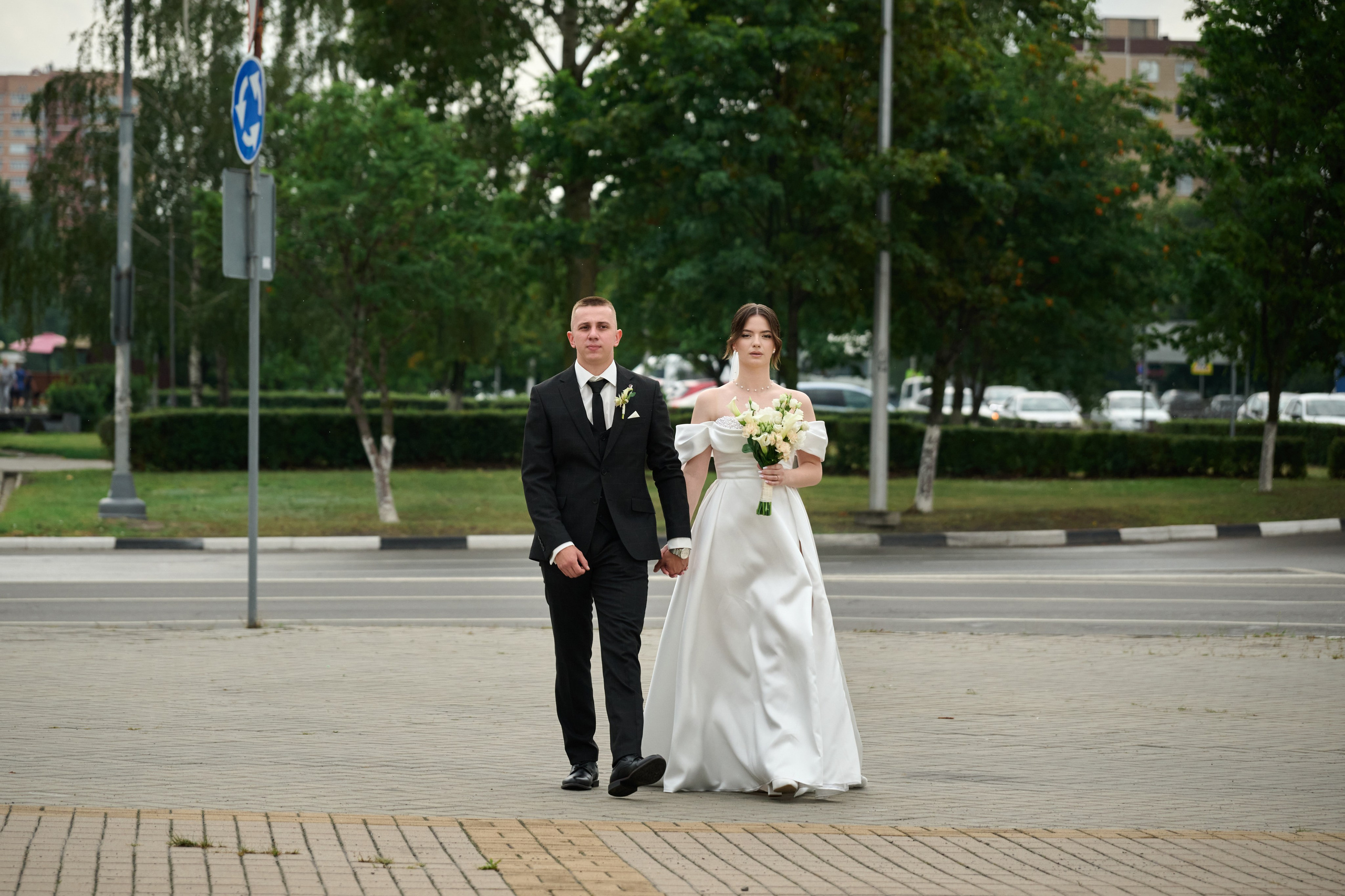 Свадебная фотосессия Никиты и Ангелины в Старом Осколе. Профессиональный фотограф Старый Оскол, Губкин — свадьба, венчание, крещение, юбилей и день рождения