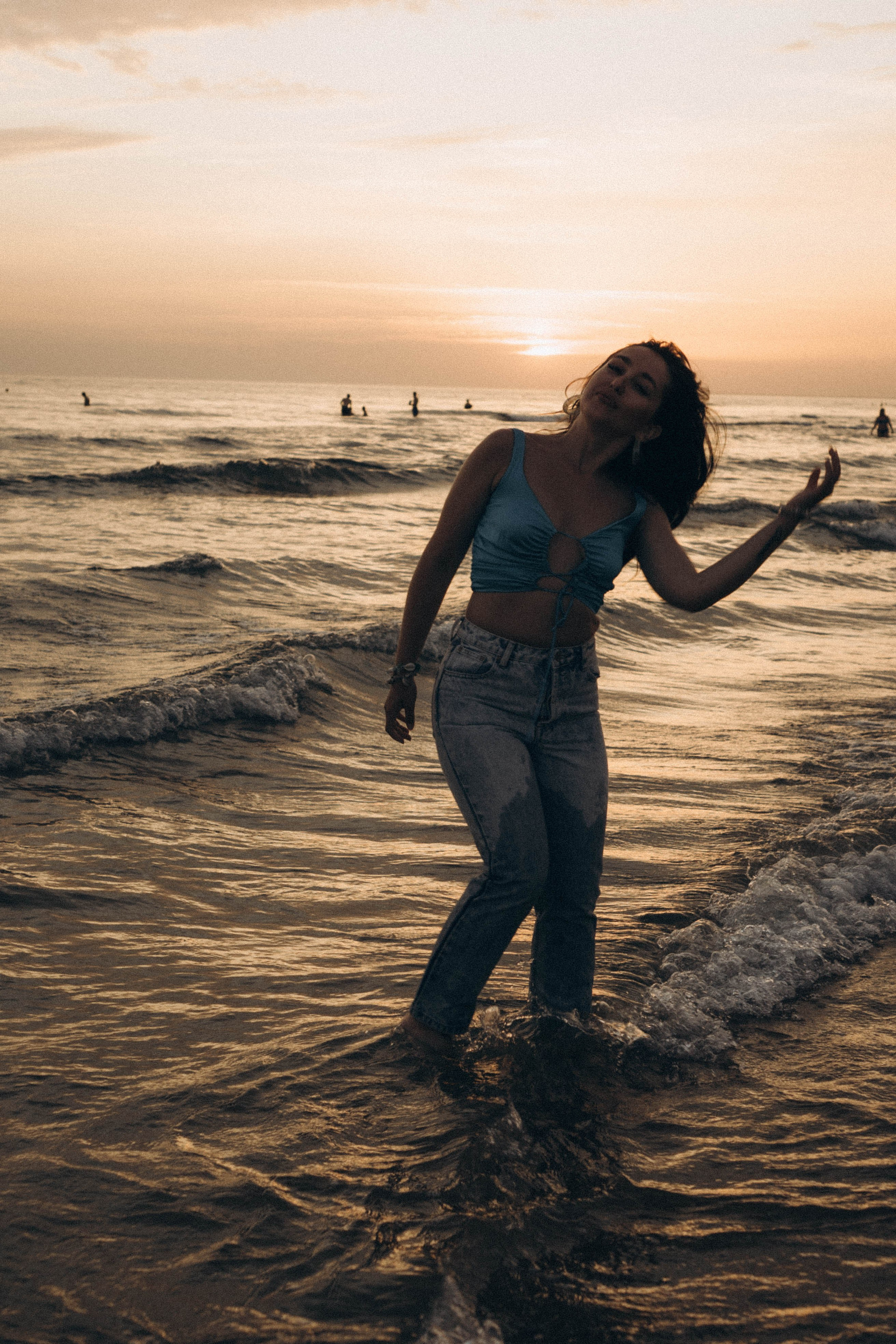 Июльский вечер на берегу черного моря. Профессиональный фотограф, Санкт-Петербург — Виктория Богомолова
