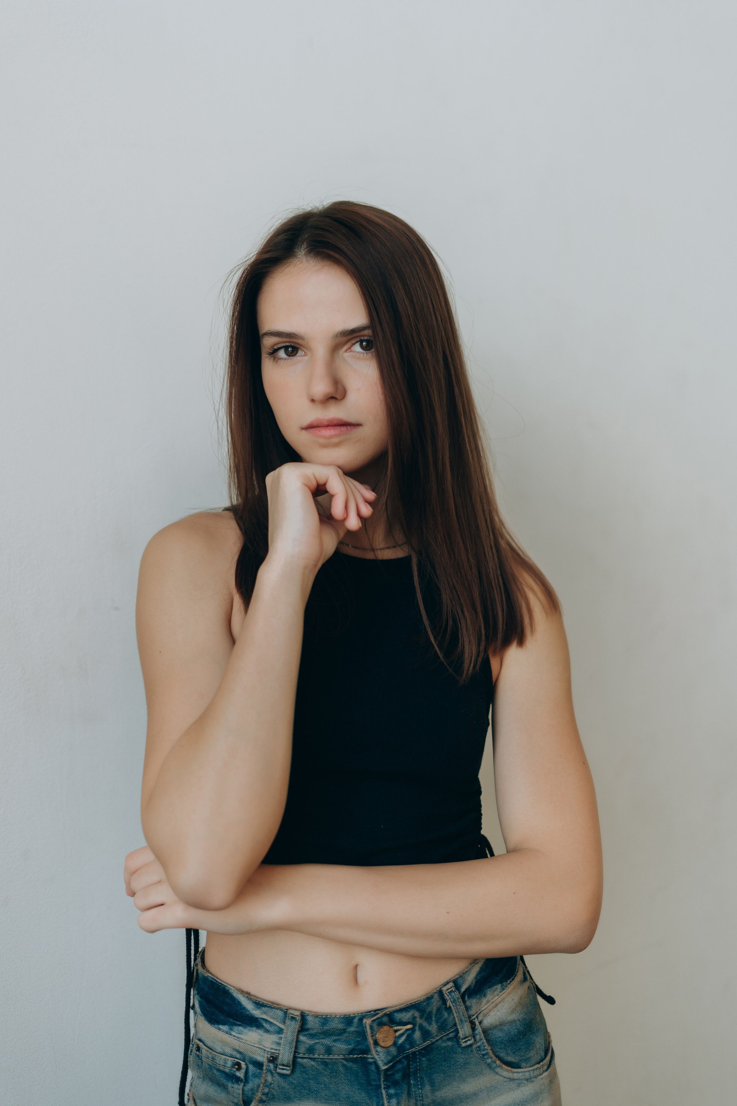 Настя. Модельные тесты. Фотограф Москва Виктория-Антуанетта