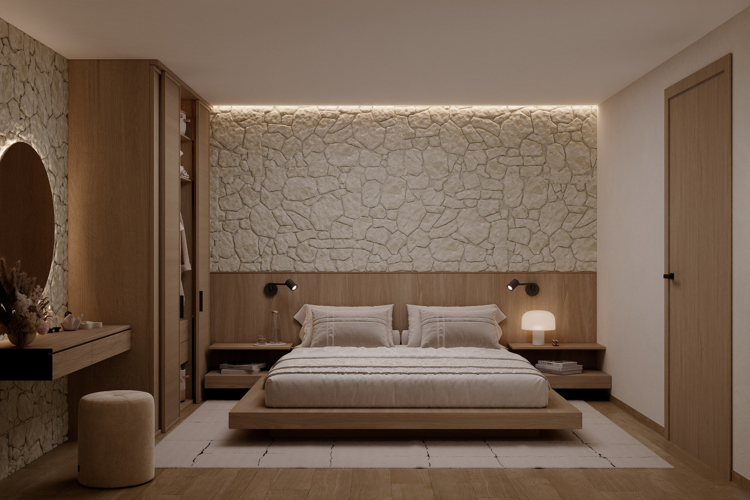 Bedroom/Abruzzo/Italy. Solovets visualization