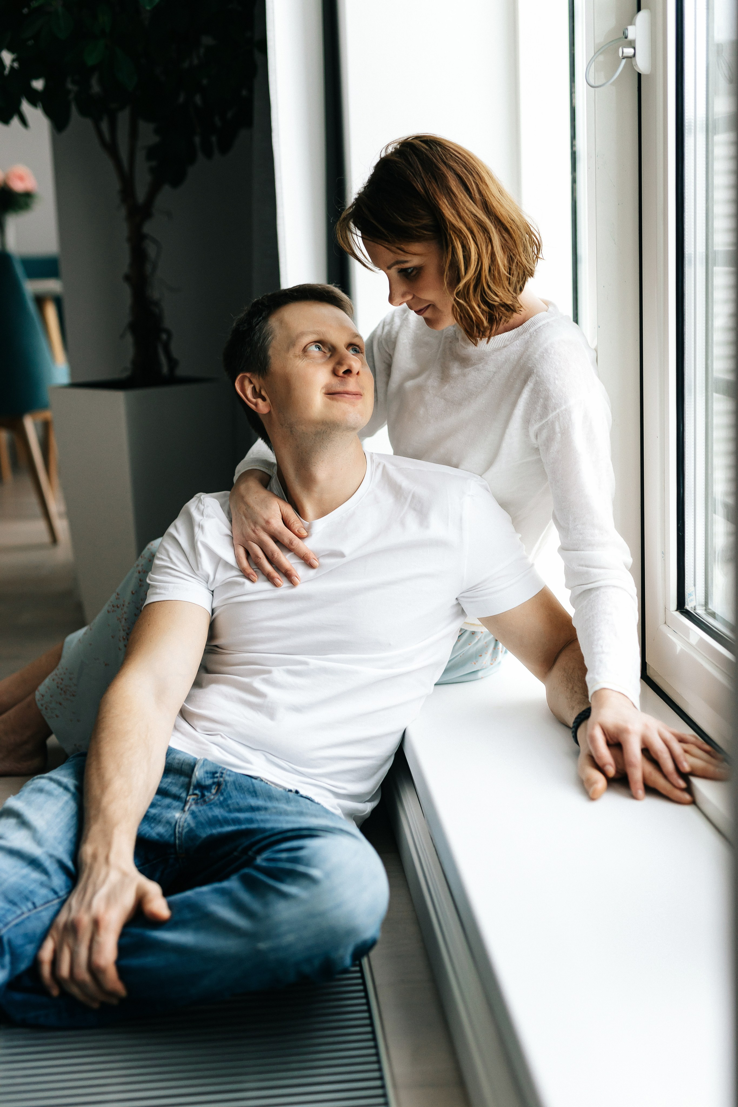 Семейная съёмка дома. Дмитрий Мартьянов семейный фотограф в Санкт-Петербурге