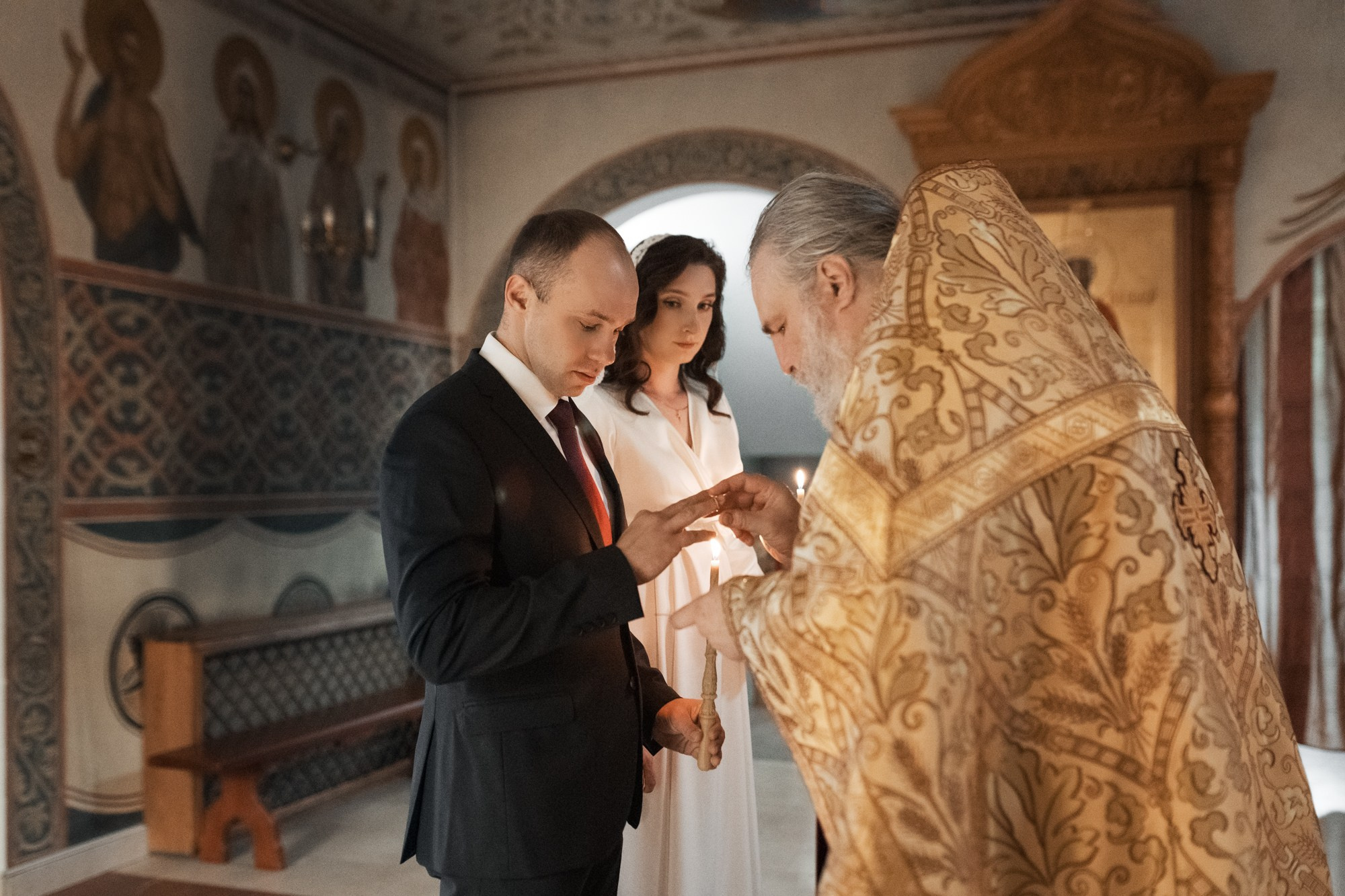 Таинство Венчания (репортажная съемка). Moscow_CPC