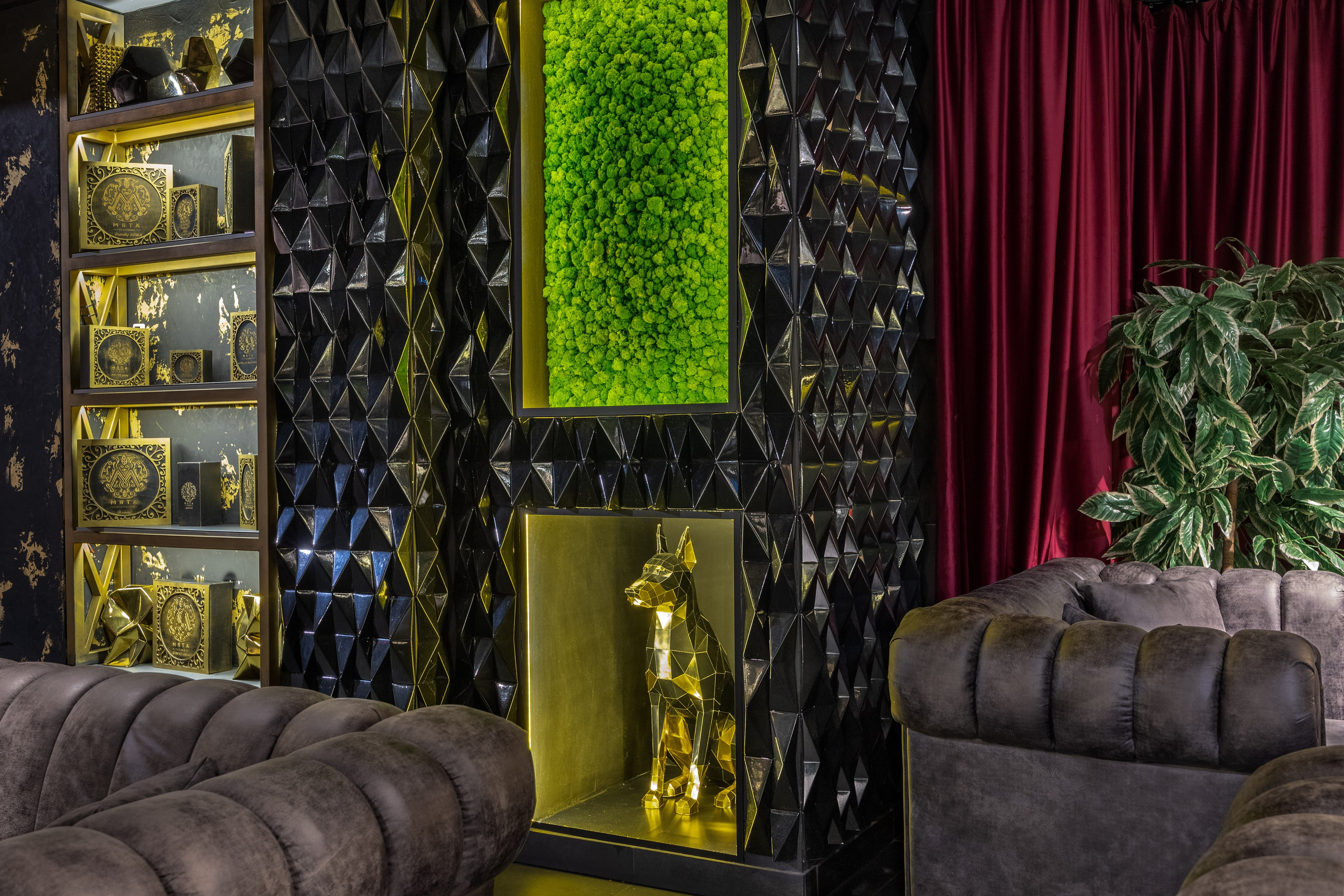 Съемка ресторана «Мята платинум». Интерьерный фотограф в Москве Сергей Чекмезов