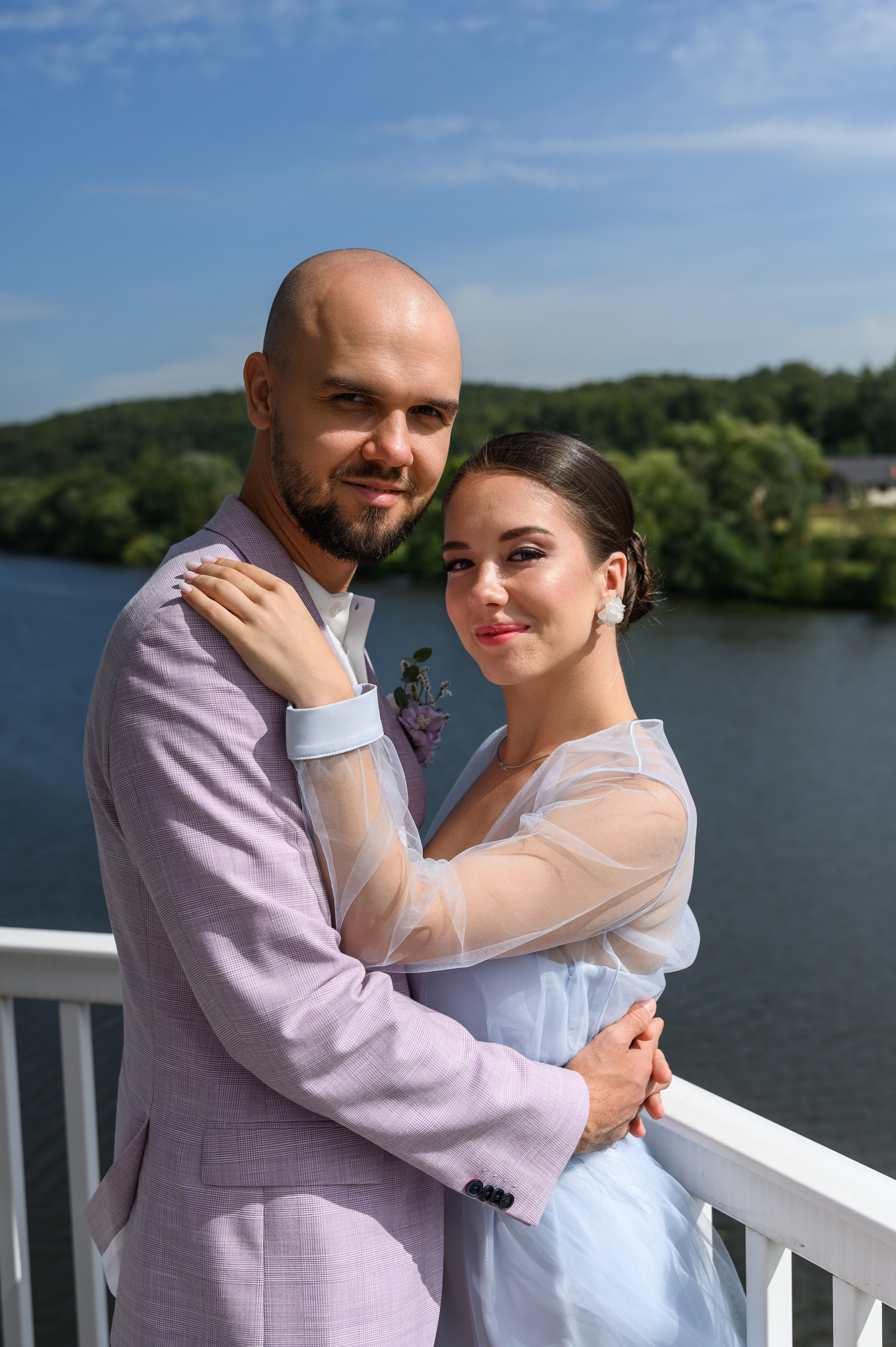 Свадебная фотосессия ресторан «Белый берег». Свадебный фотограф Москва Юрий Кульман