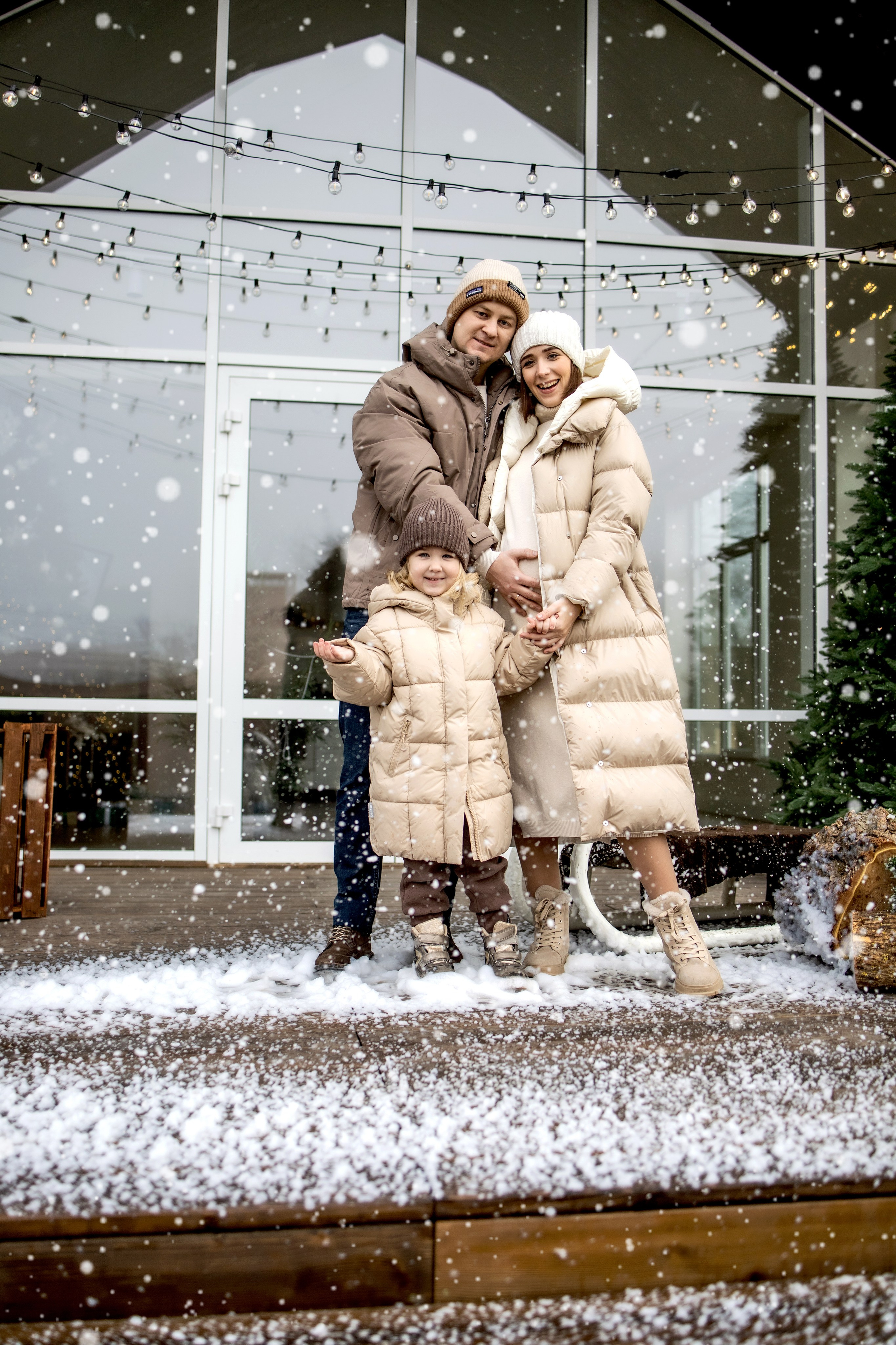 Зимняя история Тани, Артема и Лерочки. Фотограф Надежда Лукьянова