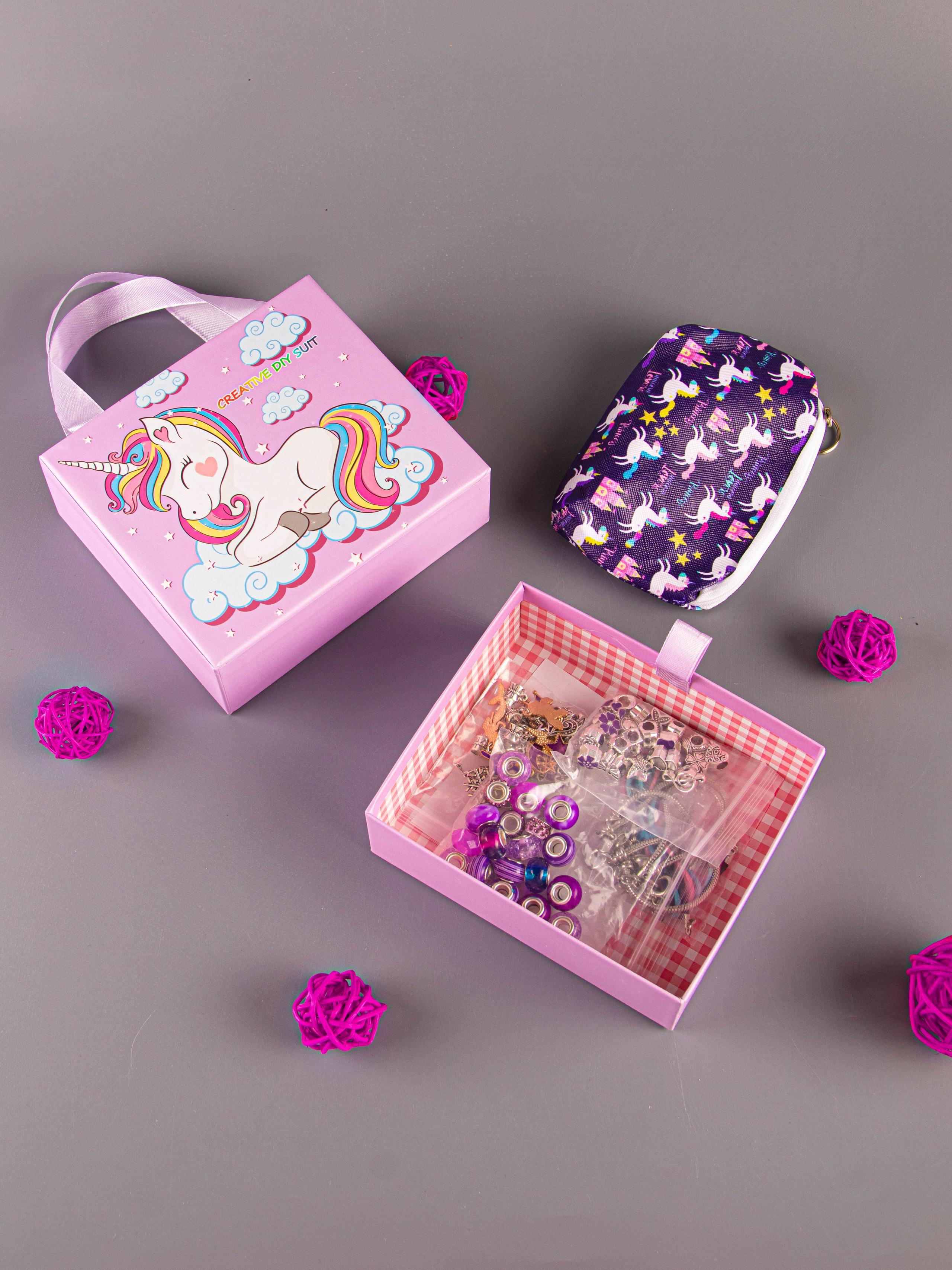 Набор по созданию браслетов (фиолетовый). «Матрица»