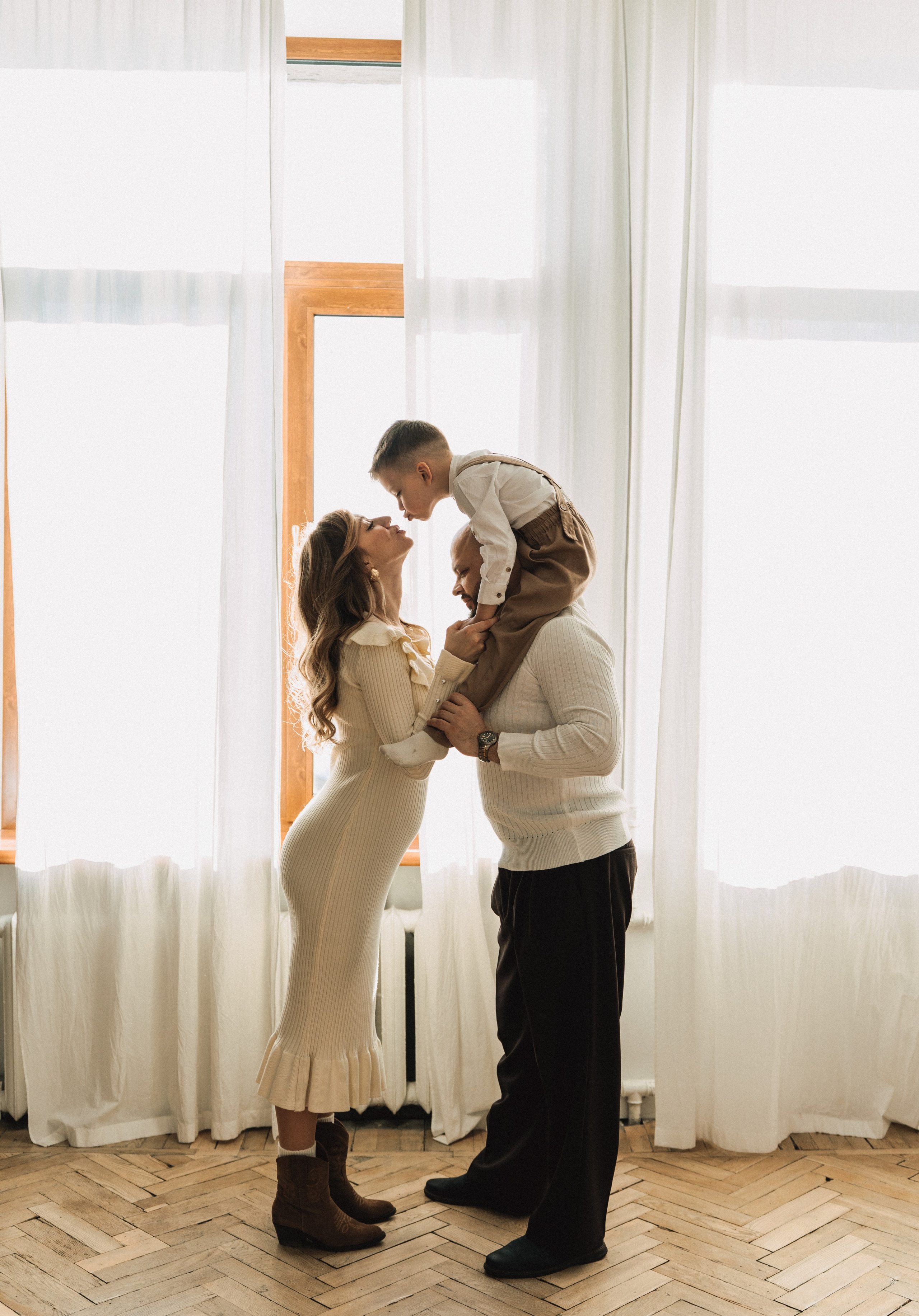 Семейная фотосессия в Санкт-Петербурге. Фотосессия беременности. Федосова Елизавета - фотограф СПБ