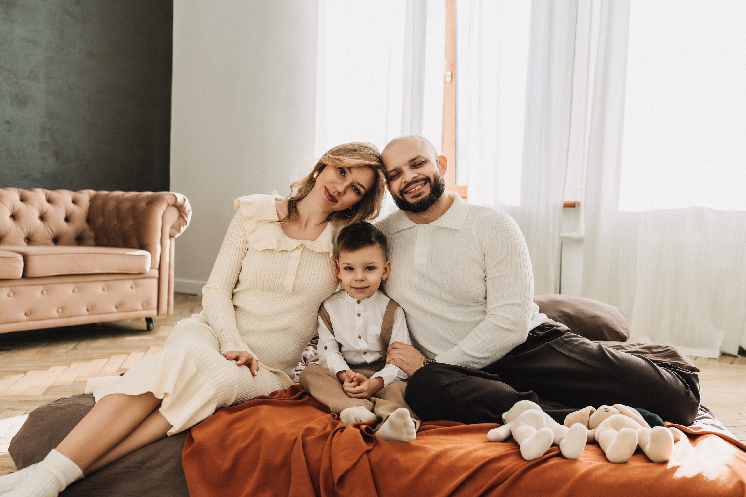 Семейная фотосессия в Санкт-Петербурге. Фотосессия беременности. Федосова Елизавета - фотограф СПБ