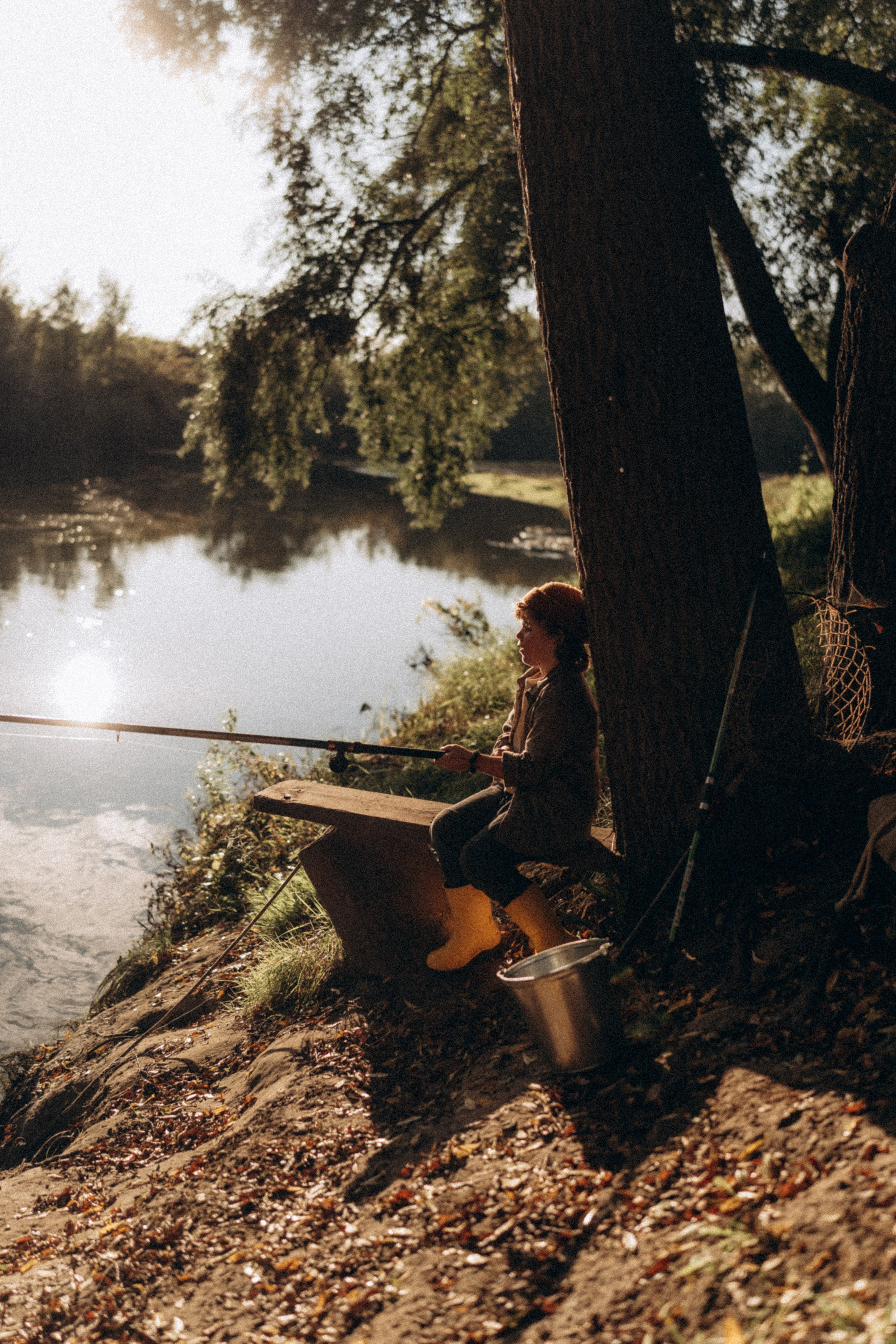 На рыбалке. Семейный и домашний фотограф в Уфе Ирина Гарасюта