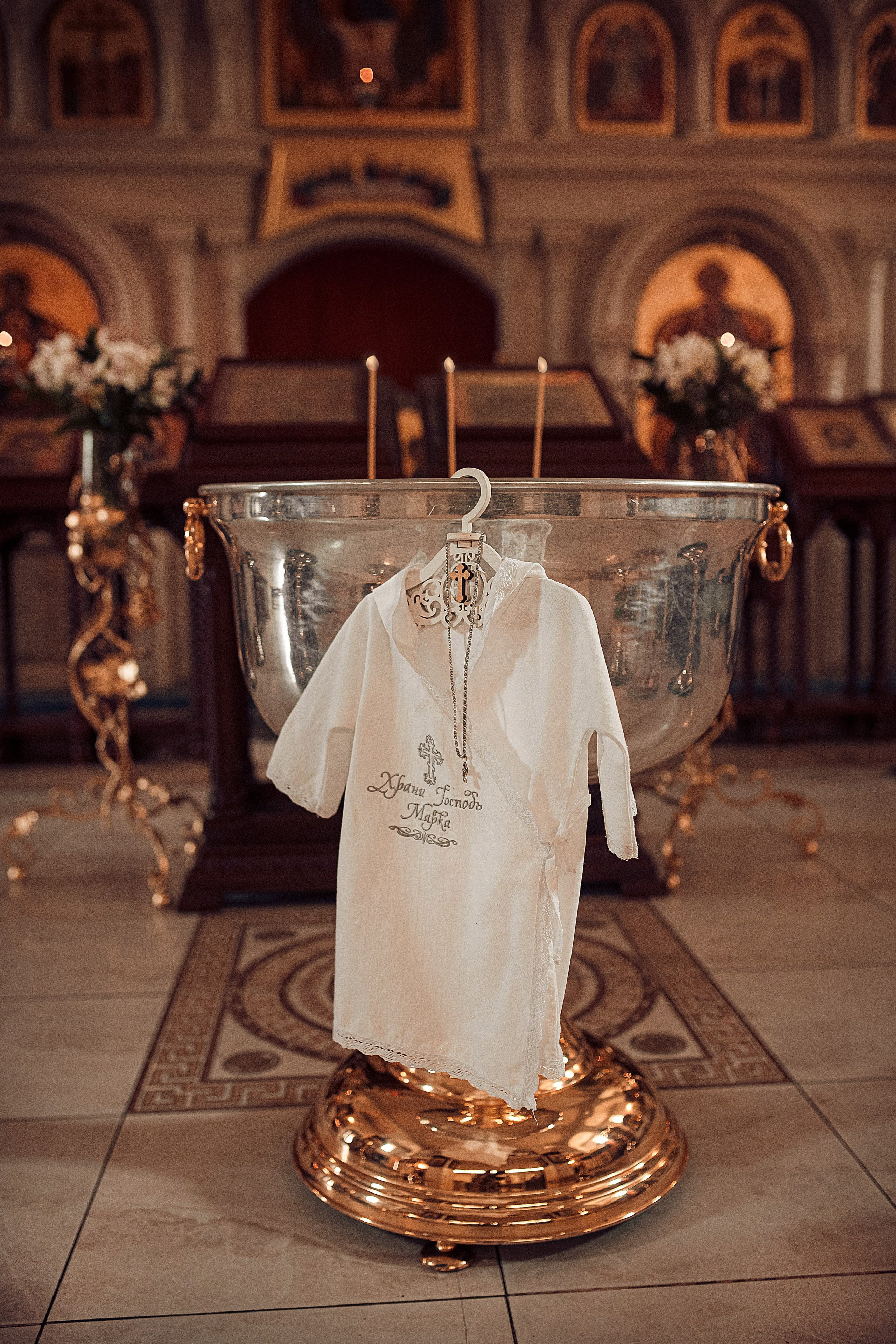 Крещение Марка. Свадебный, семейный и детский фотограф в Москве и области
