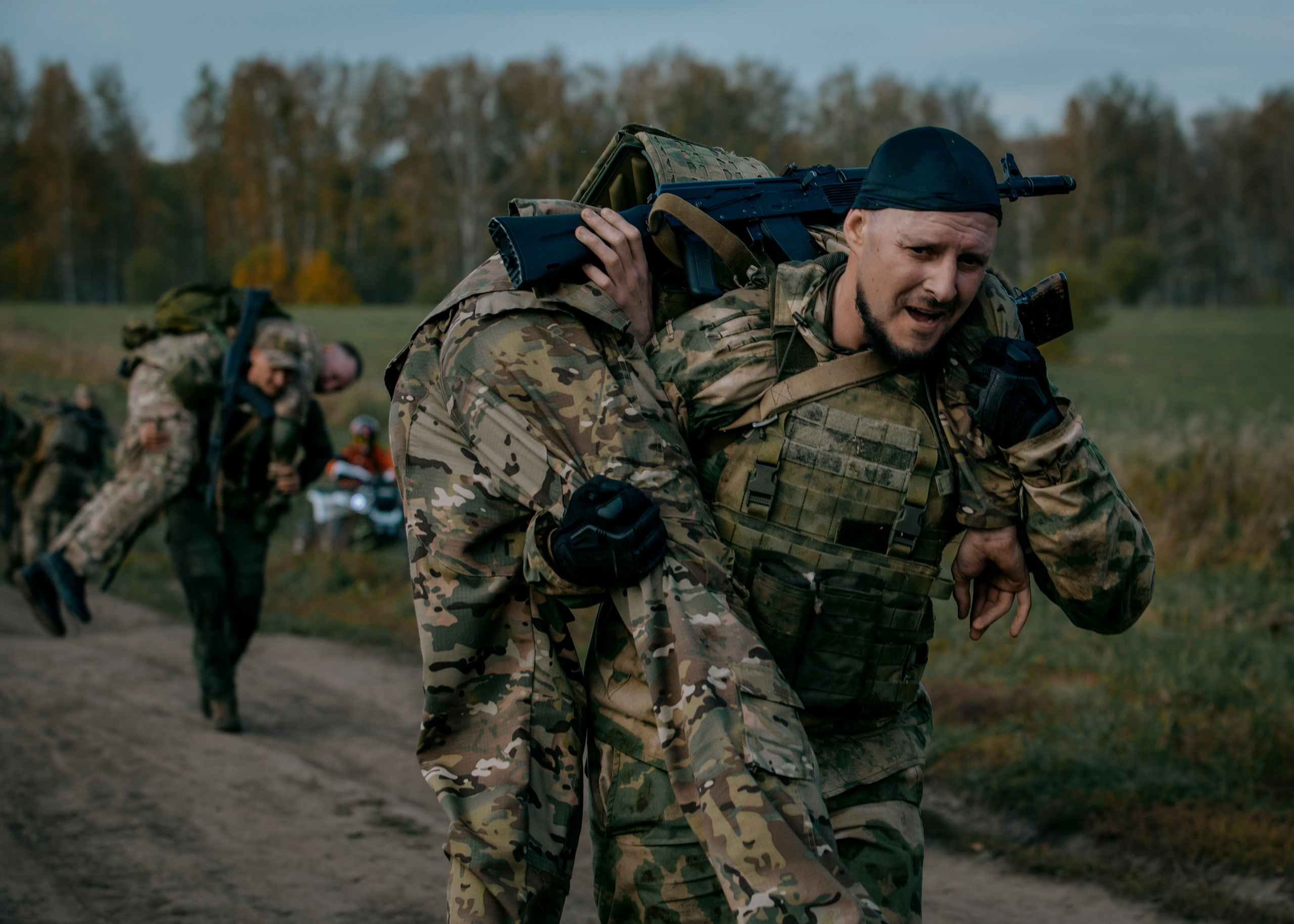Квалификационные испытания. Сдача на шеврон «Боевая Единица». Портретный фотограф в Москве Дарья Цезария