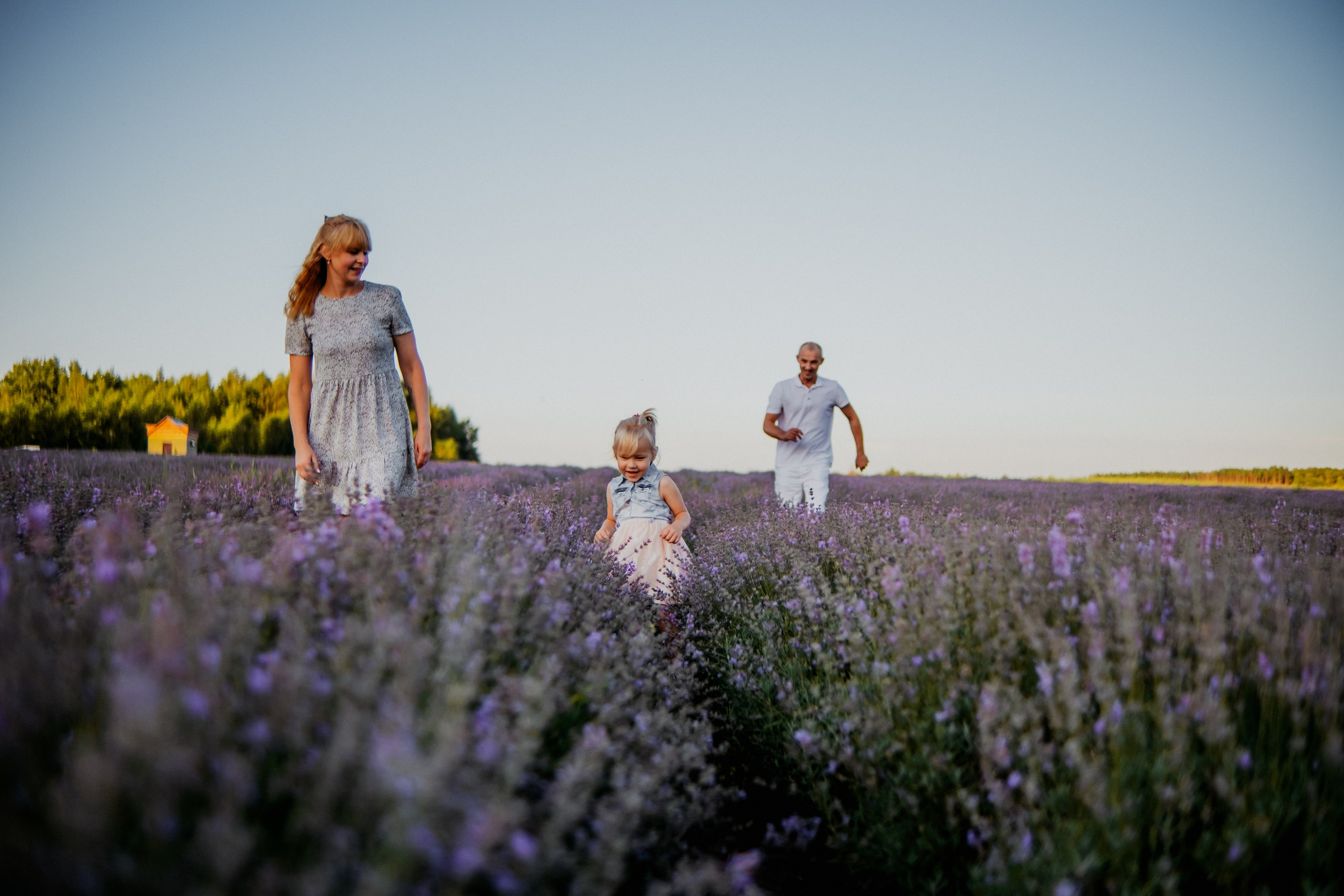 Семейная съемка в лованде. Nattie.ph