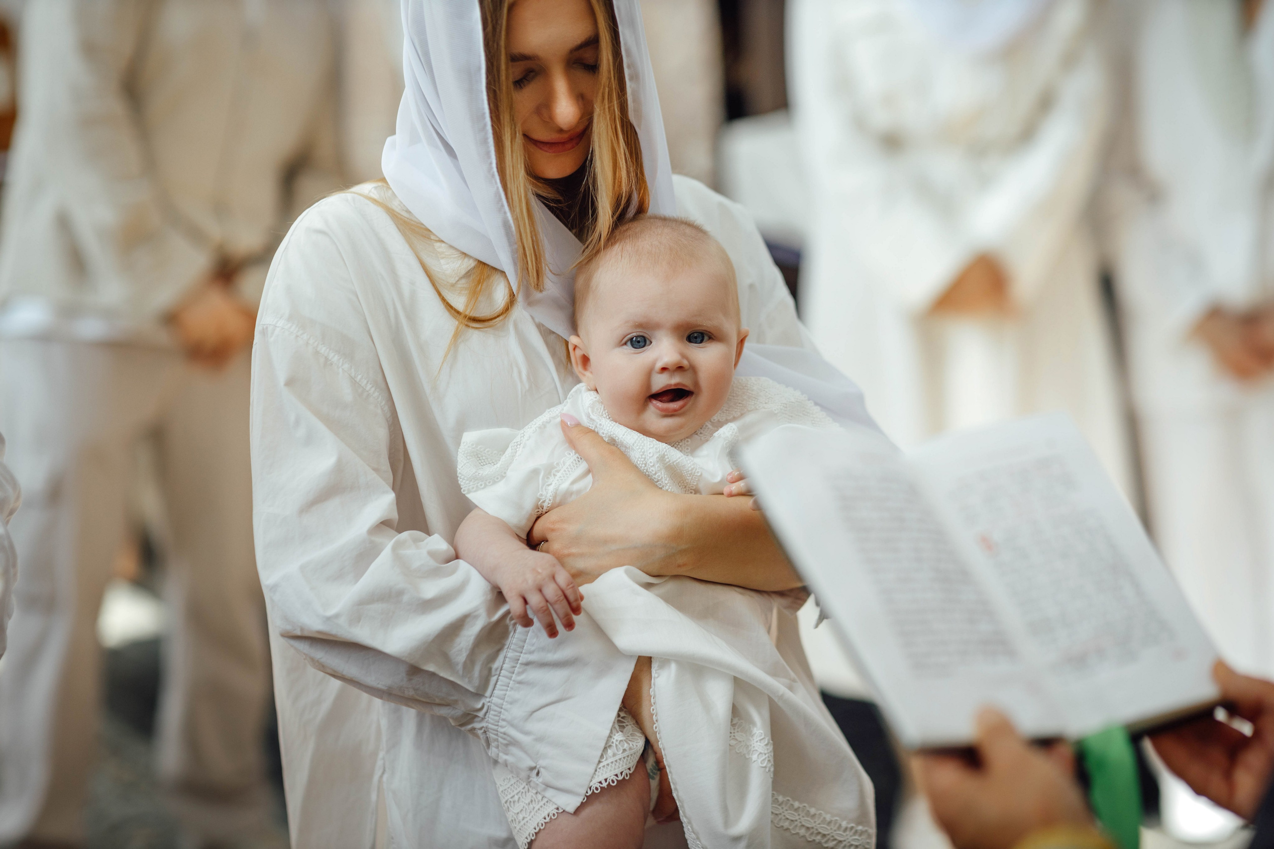 Крещение Мишель, гп. Ивенец, храм Ефросинии Полоцкой, август 2025