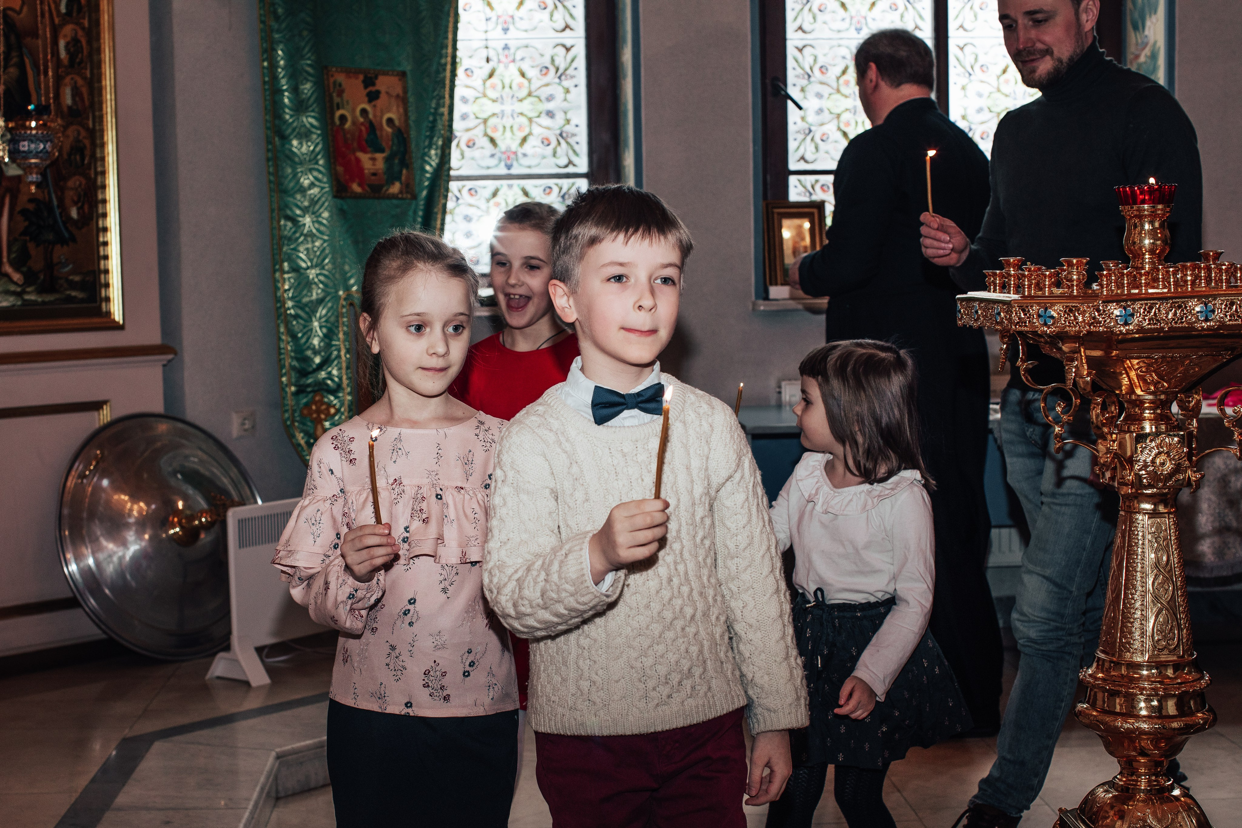 Крещение Анисии. Фотосессии в Москве - фотограф Неонилла Ленко