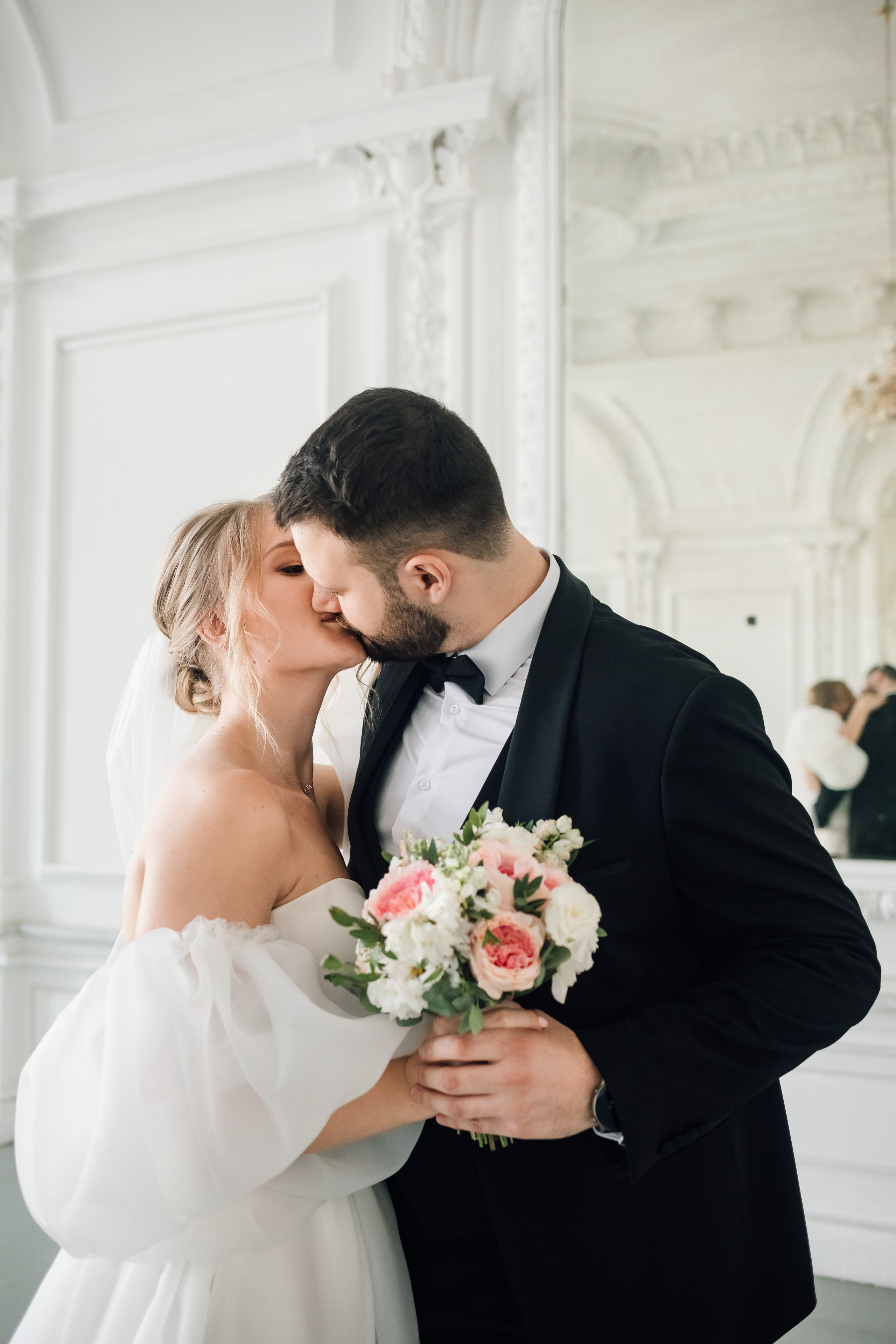 Катя и Салим, особняк Спиридонова. Свадебный и семейный фотограф в Москве Евгения Лисина