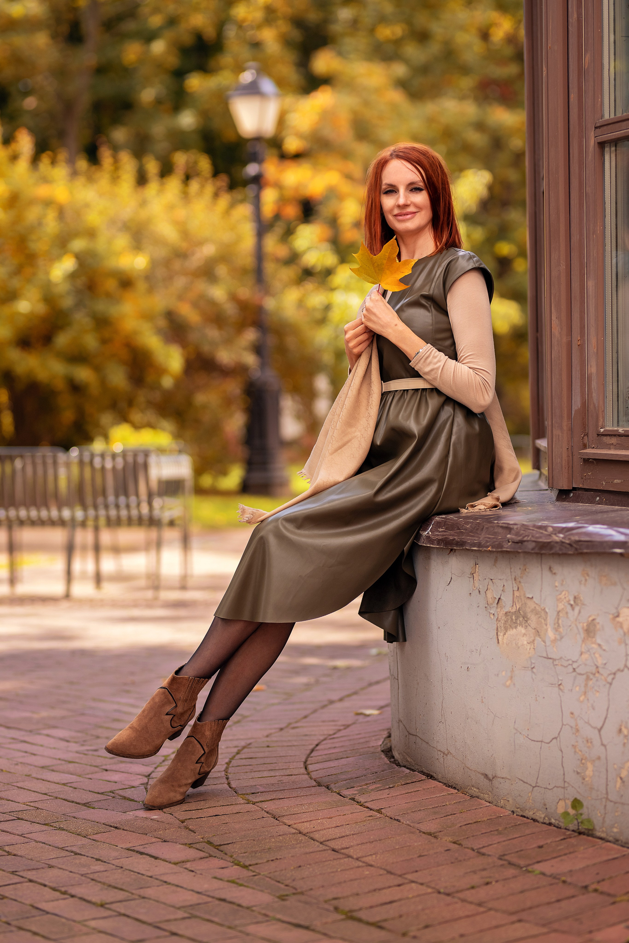 Солнечный сентябрь. Фотограф в Москве. Женские фотосессии, love-story, контент