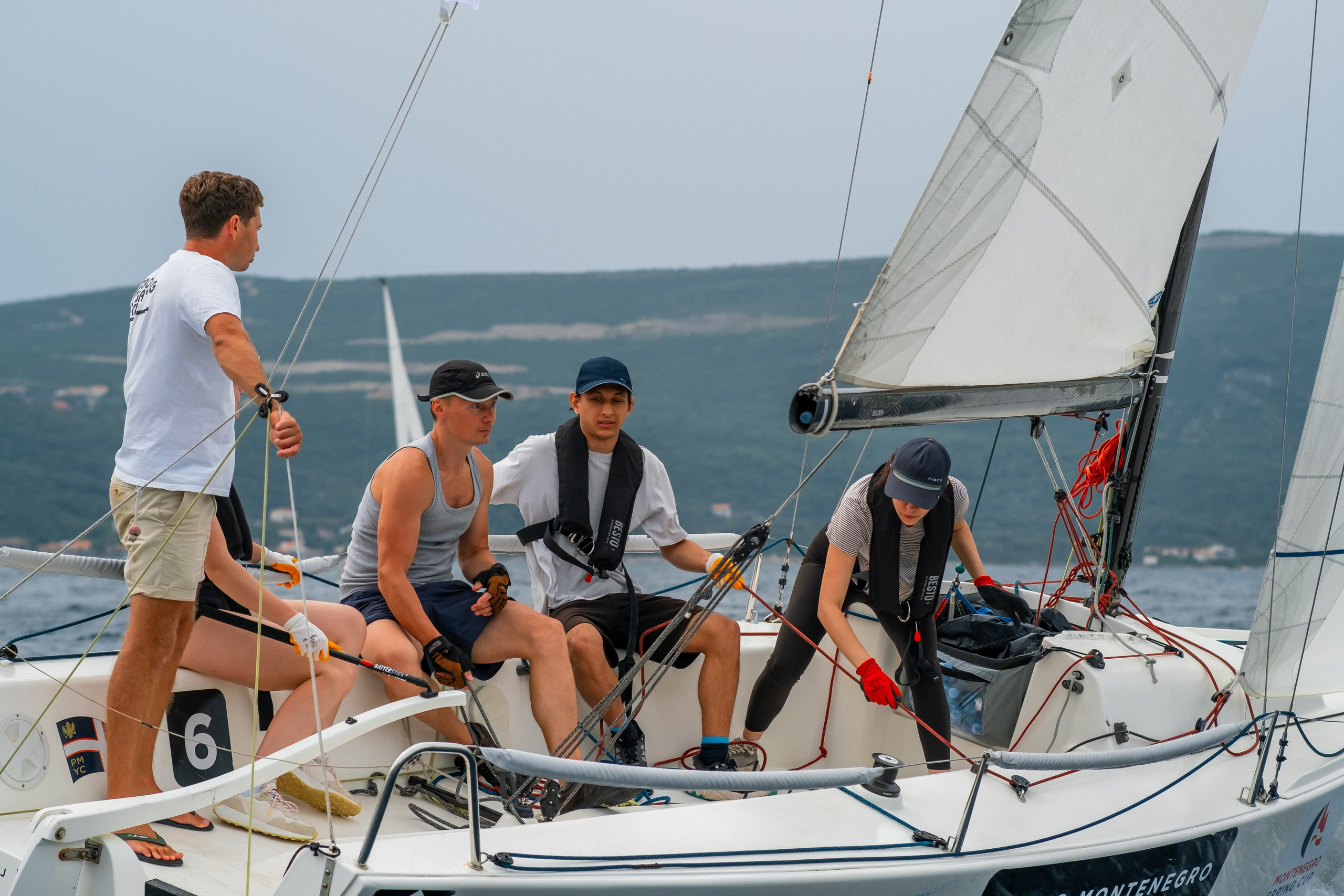 Corporate Yacht Reggata. Family and wedding photographer in Montenegro