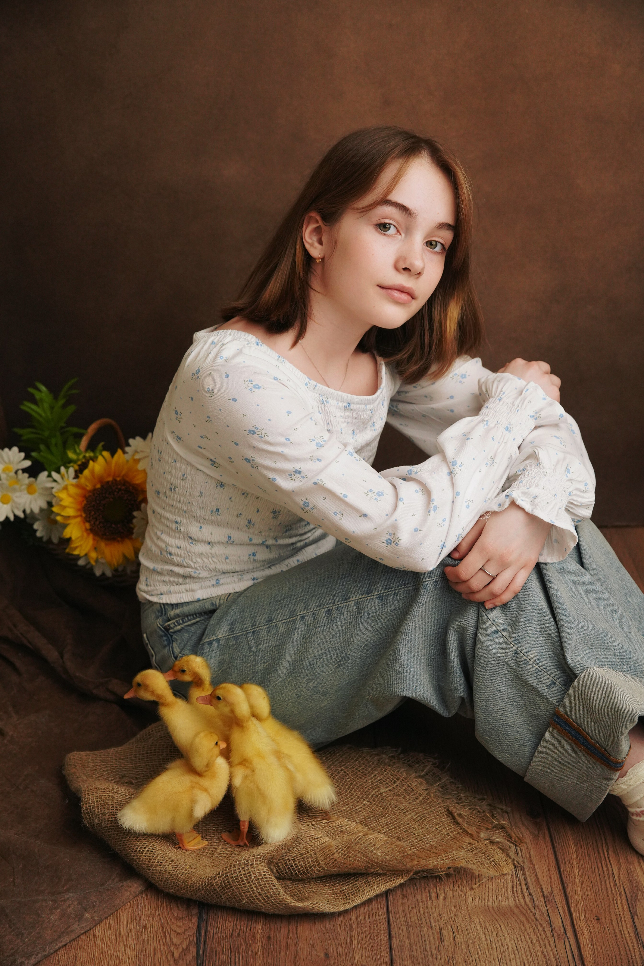 Утята. Фотограф новорожденных. Семейный и детский фотограф в городе Сургуте