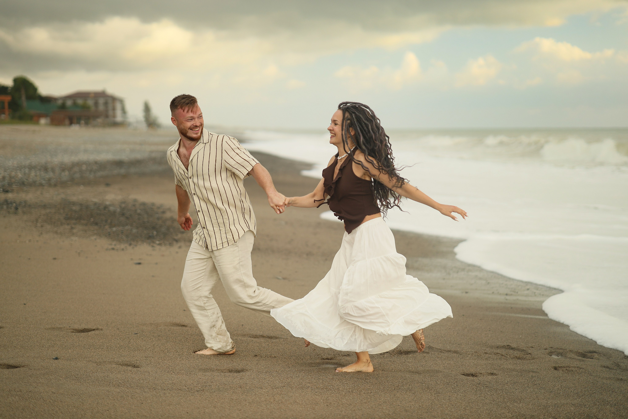 Love story на пляже Абхазии. Свадебный и семейный фотограф в Абхазии Жанна Соснина