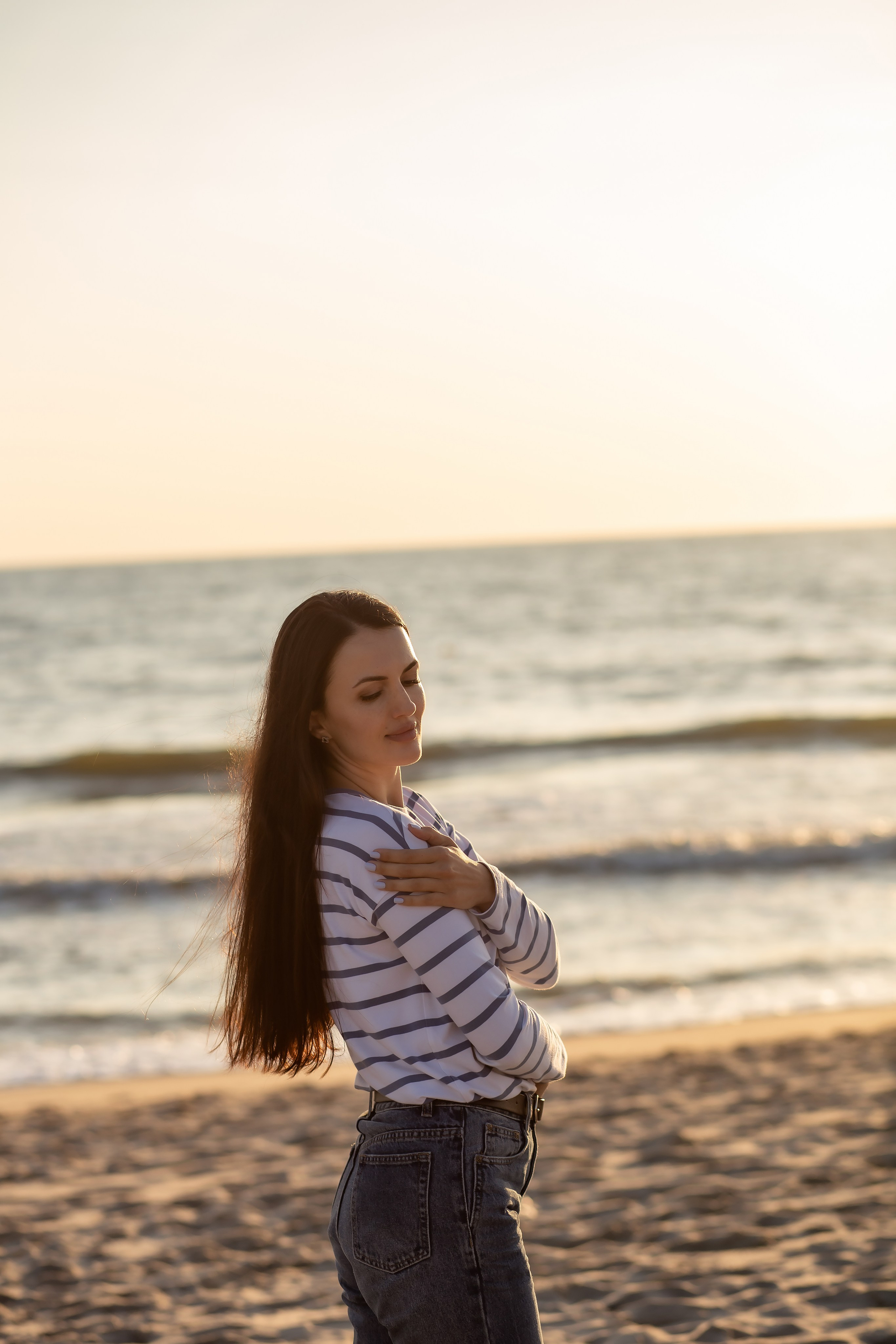 Павел и Татьяна. Закат в Янтарном. Фотограф в Калининграде Решетникова Алина