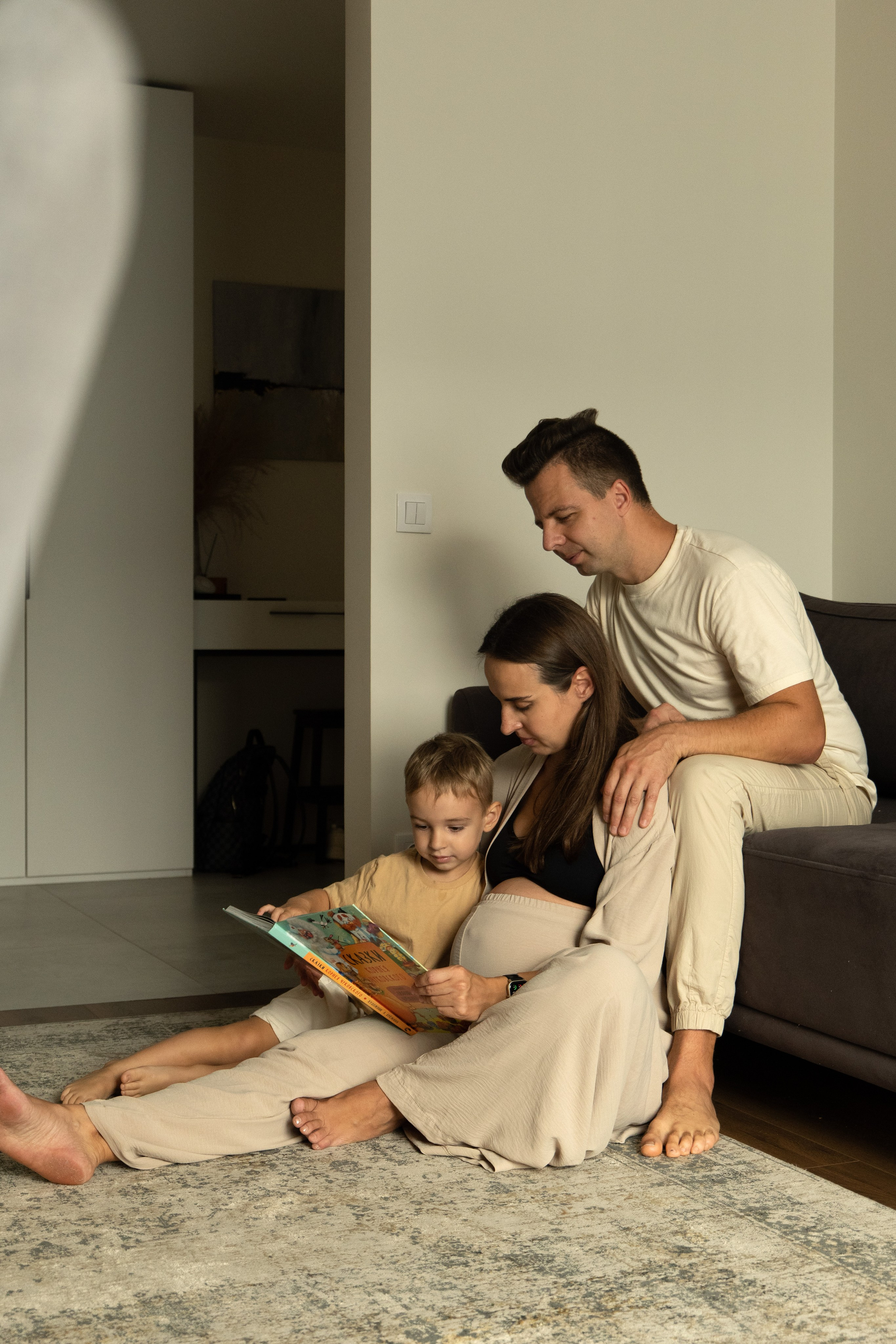 Домашняя фотосессия «В ожидании». Фотограф видеограф Ольга Василевская