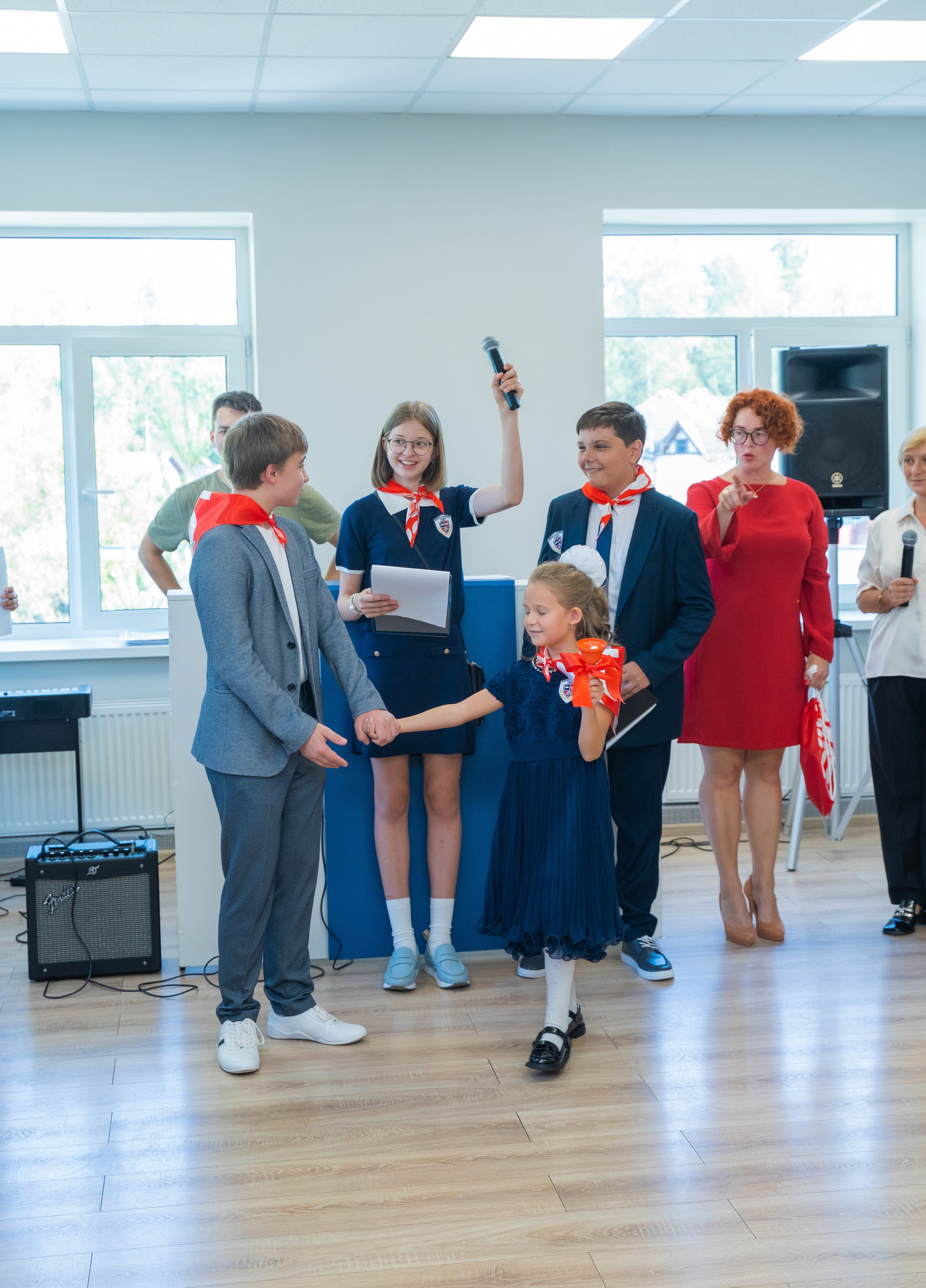 1 сентября в частной школе