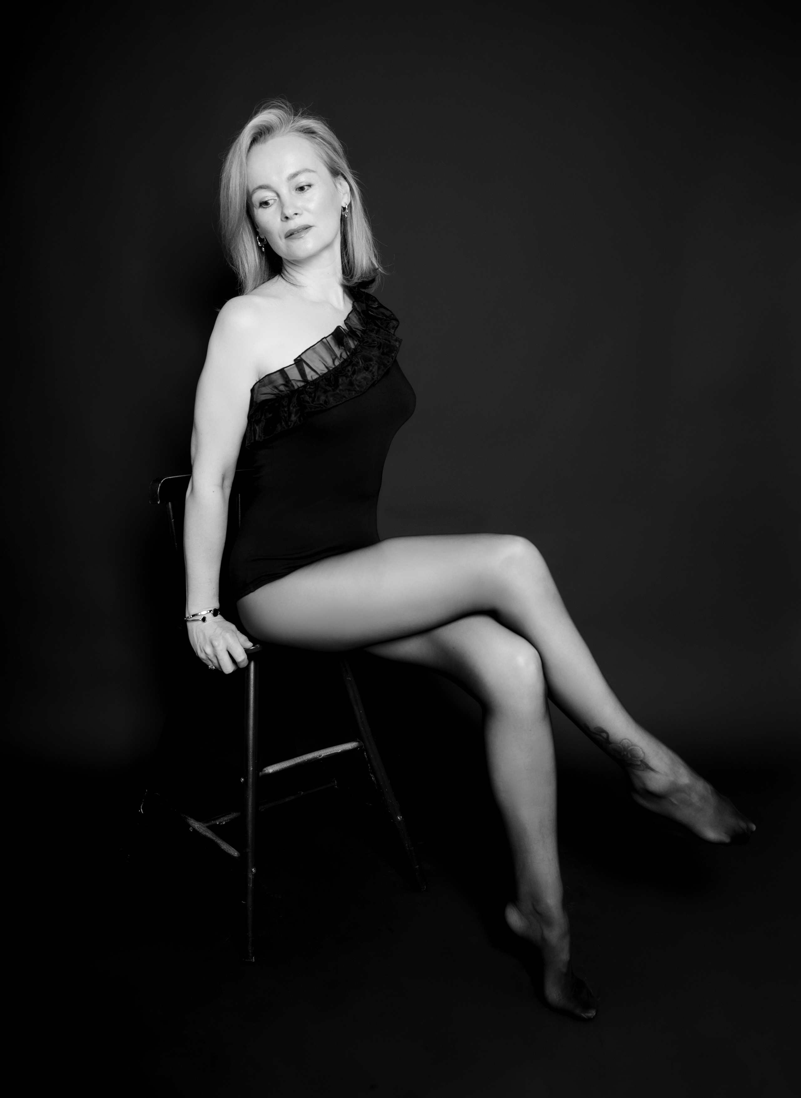 Черно-белая фотосессия