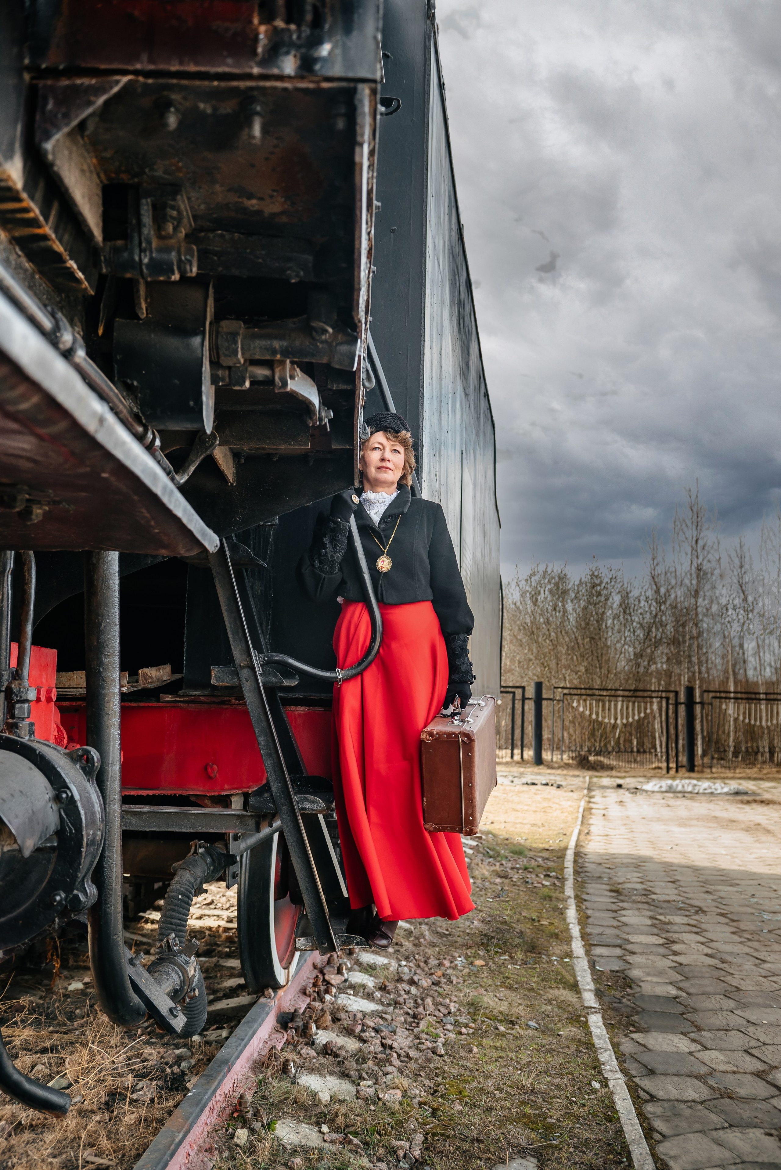 Наталья и Ретропоезд. Свадебный и семейный фотограф в Дзержинске Екатерина Шулакова