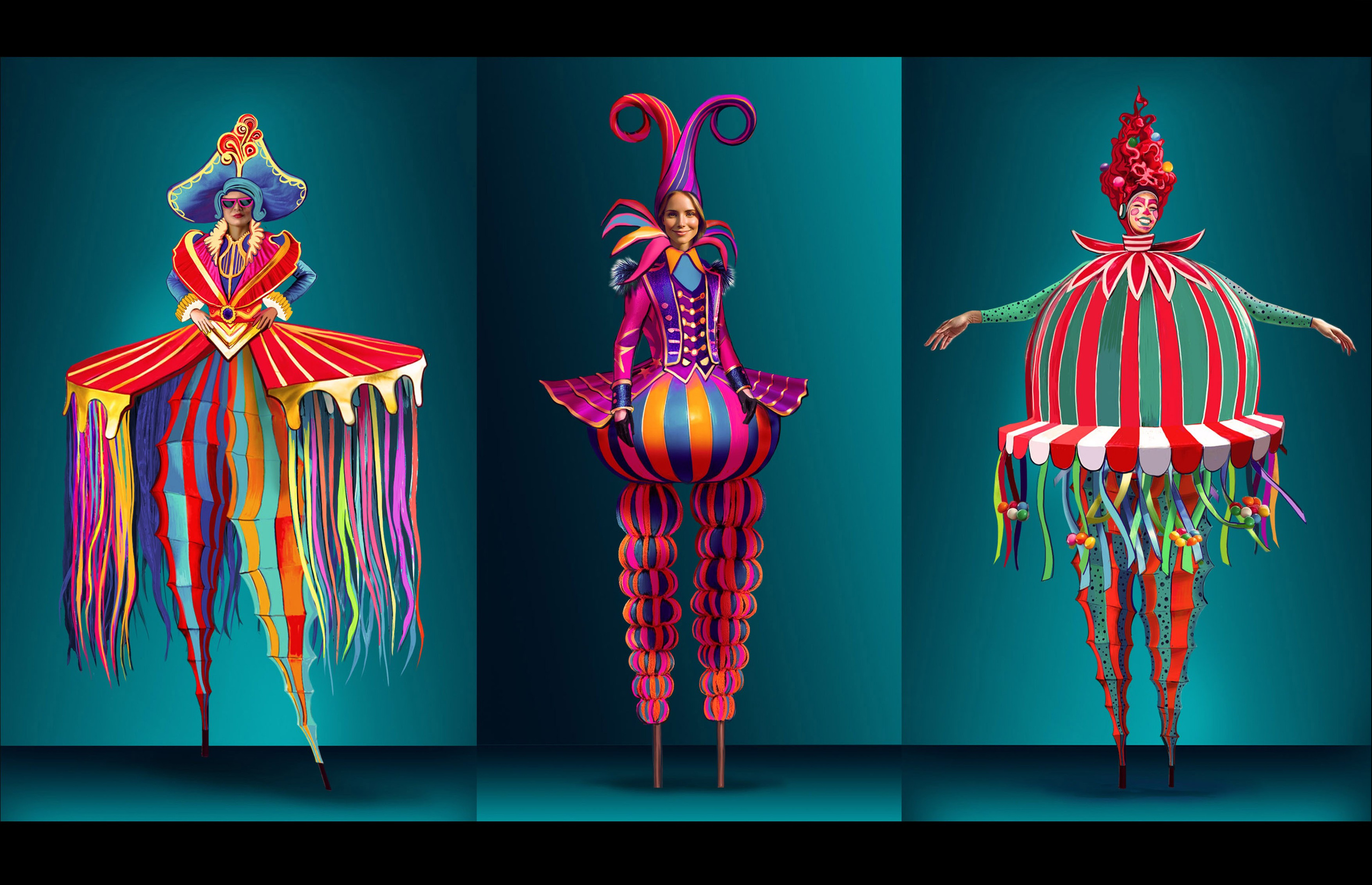 COSTUME DESIGN. Munina Dina. Set design portfolio