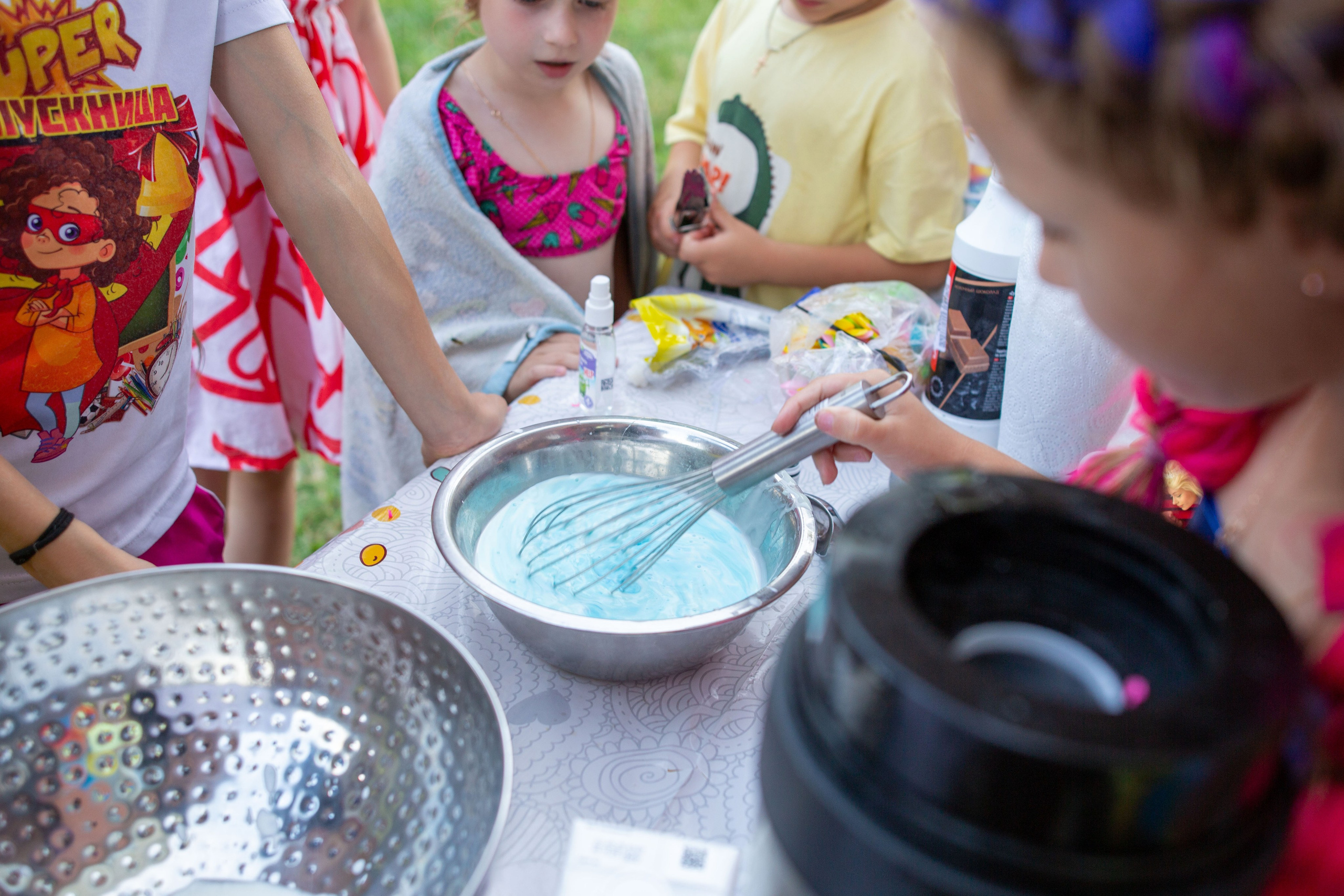 День рождения Насти. Пенная вечеринка. Семейный и детский фотограф Анна Петракова