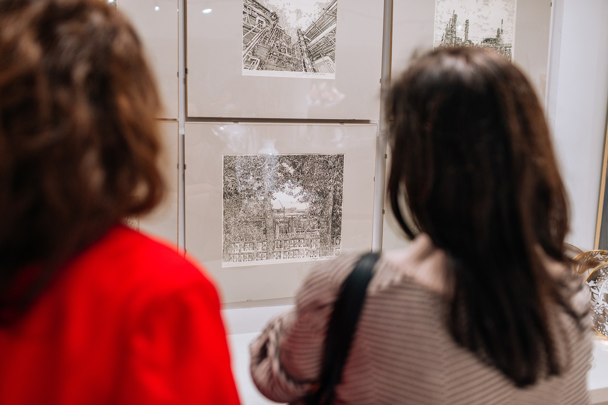 Экскурсия в галерею Зинаиды Юсовой. Декабрь 25. Репортажный фотограф в Санкт-Петербурге Анастасия Клёпова