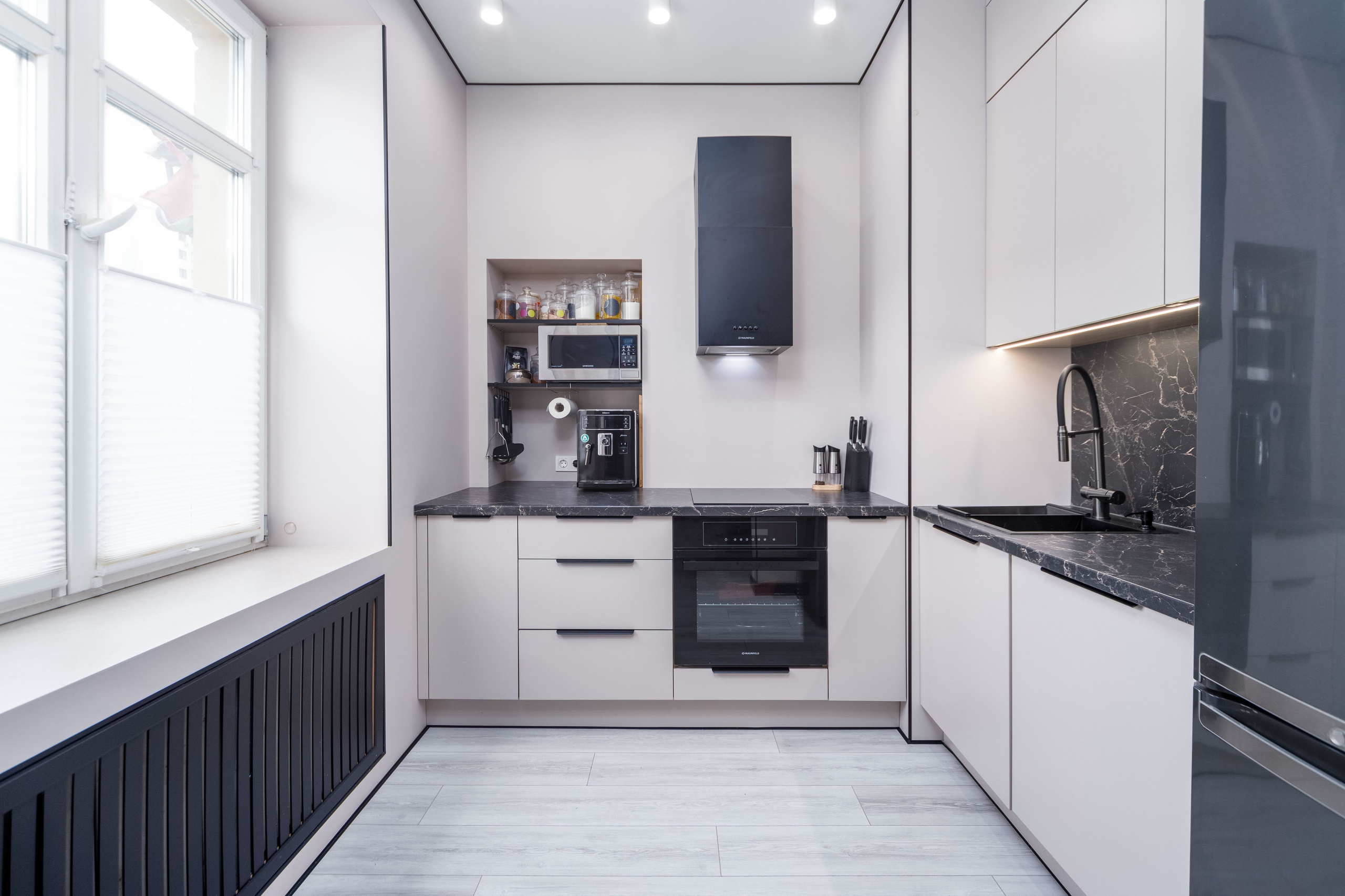 Фото интерьера кухни в сталинке в Минске