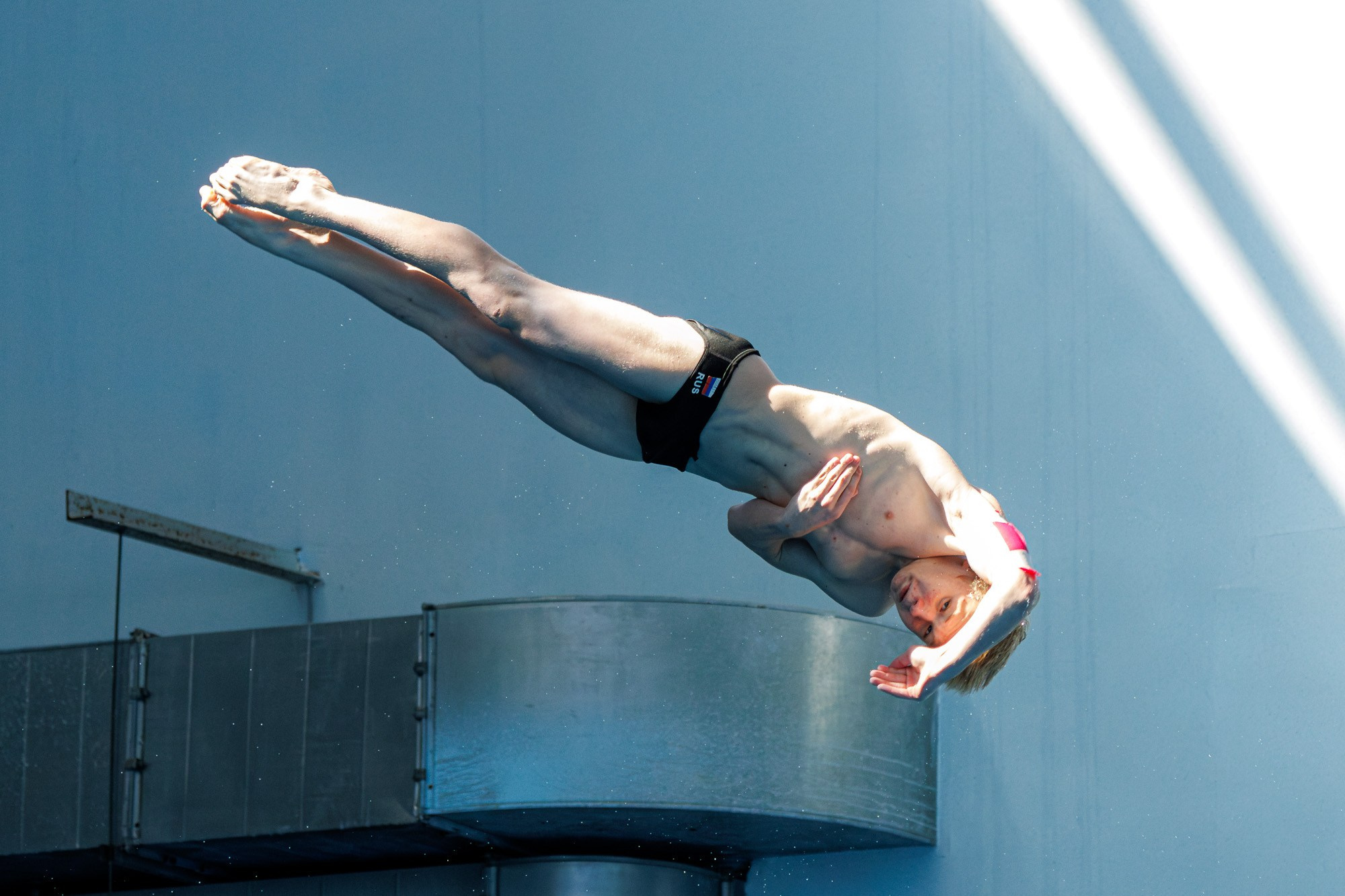 Прыжки в воду. Спортивный фотограф Вадим Добедченков
