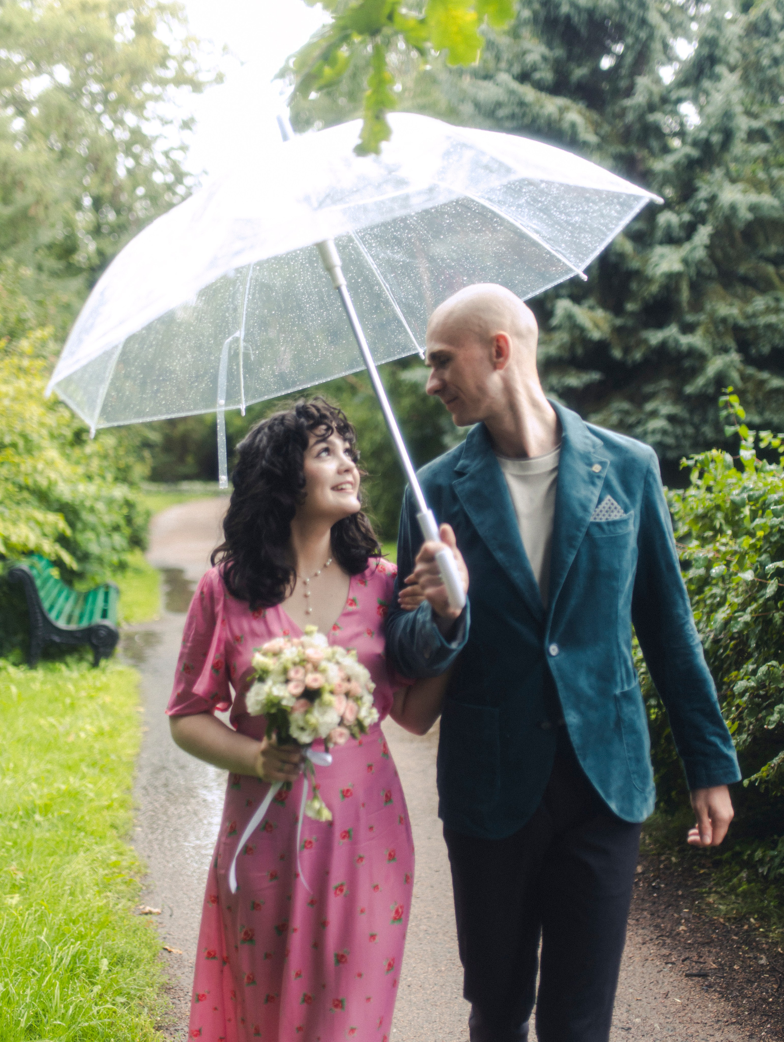 Загс Петроградки + ботанический сад. Фотограф СПБ Засорина Юлия