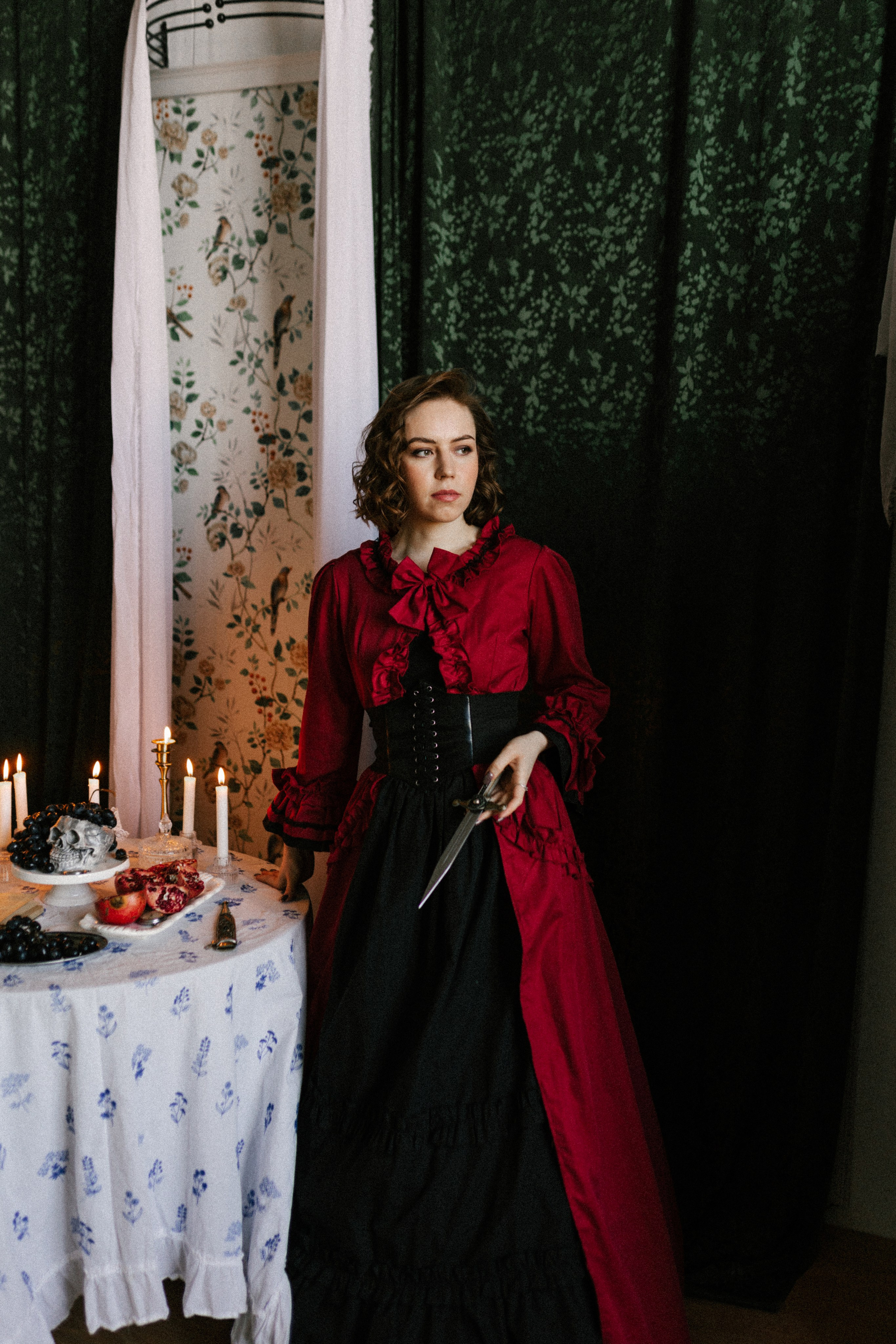 Красное-черное настроение. Свадебный и портретный фотограф — Мария Костина