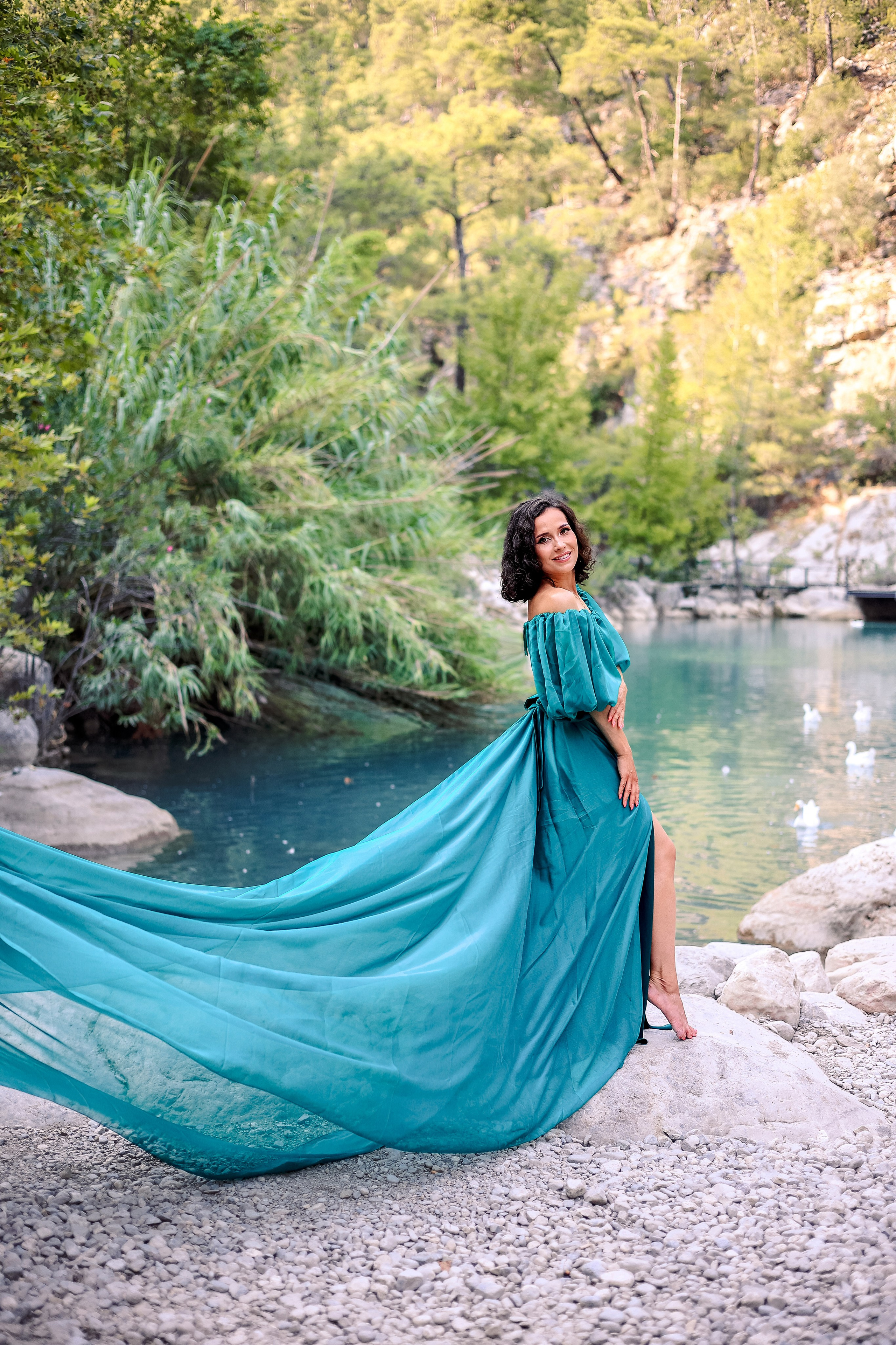 Photoshooting in canyon Goynuk (Kemer)
